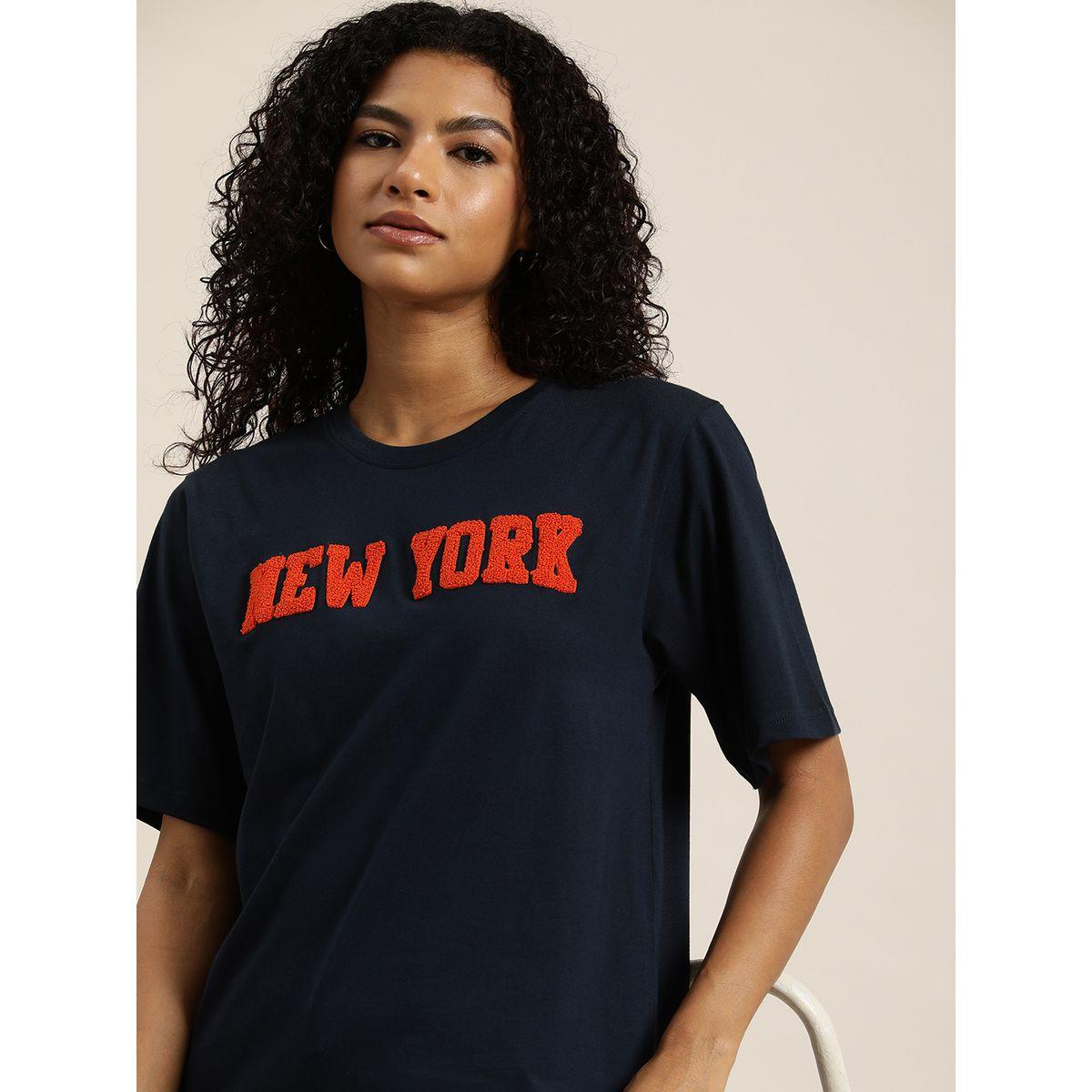 Dillinger X Styli Oversized Toweling Detail T-Shirt-women-clothing-tshirts-image-1