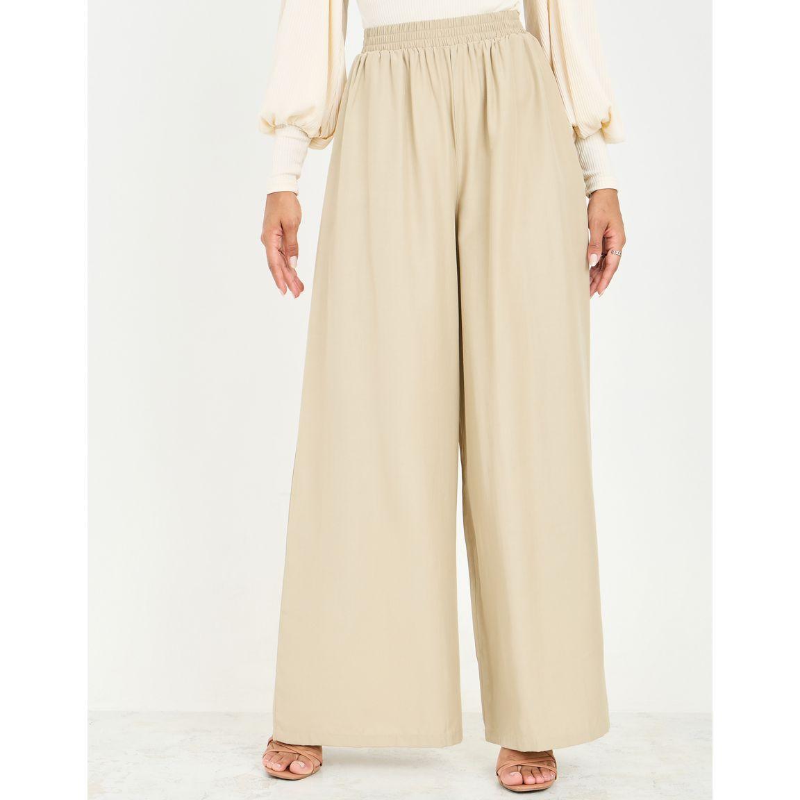 بنطال بأرجل واسعة وخصر عالي-women-clothing-bottoms-trousers-image-4