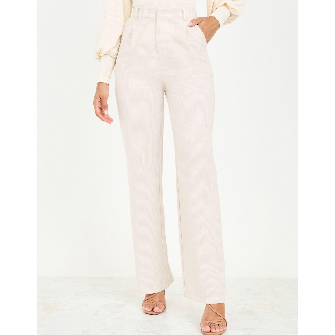 Styli Pinstriped High Waist Wide Leg Pants-women-clothing-bottoms-trousers-image-1