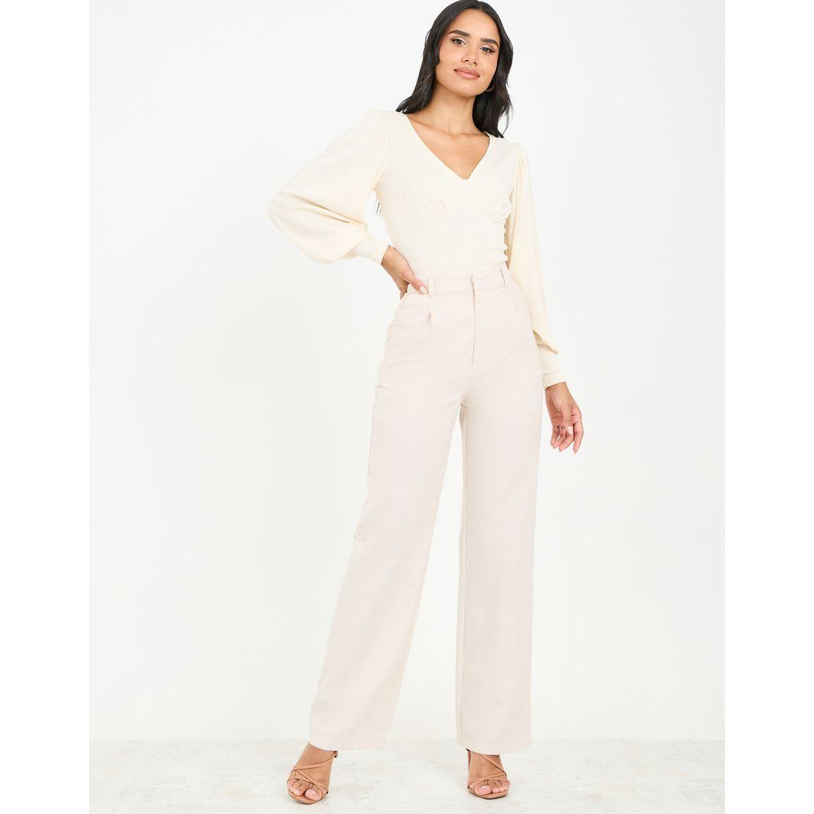 Styli Pinstriped High Waist Wide Leg Pants-women-clothing-bottoms-trousers-image-2
