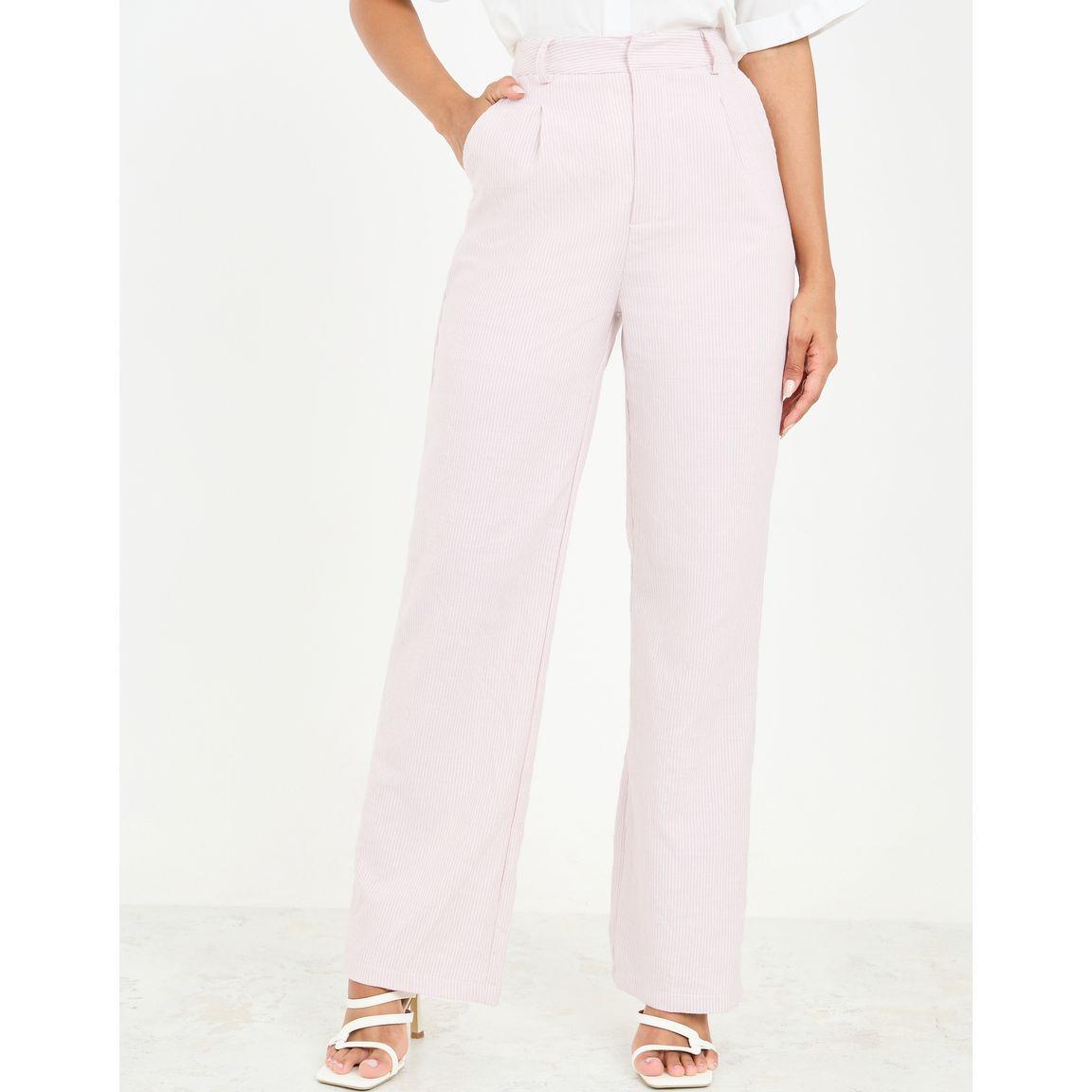 Styli Pinstriped High Waist Wide Leg Pants-women-clothing-bottoms-trousers-image-1