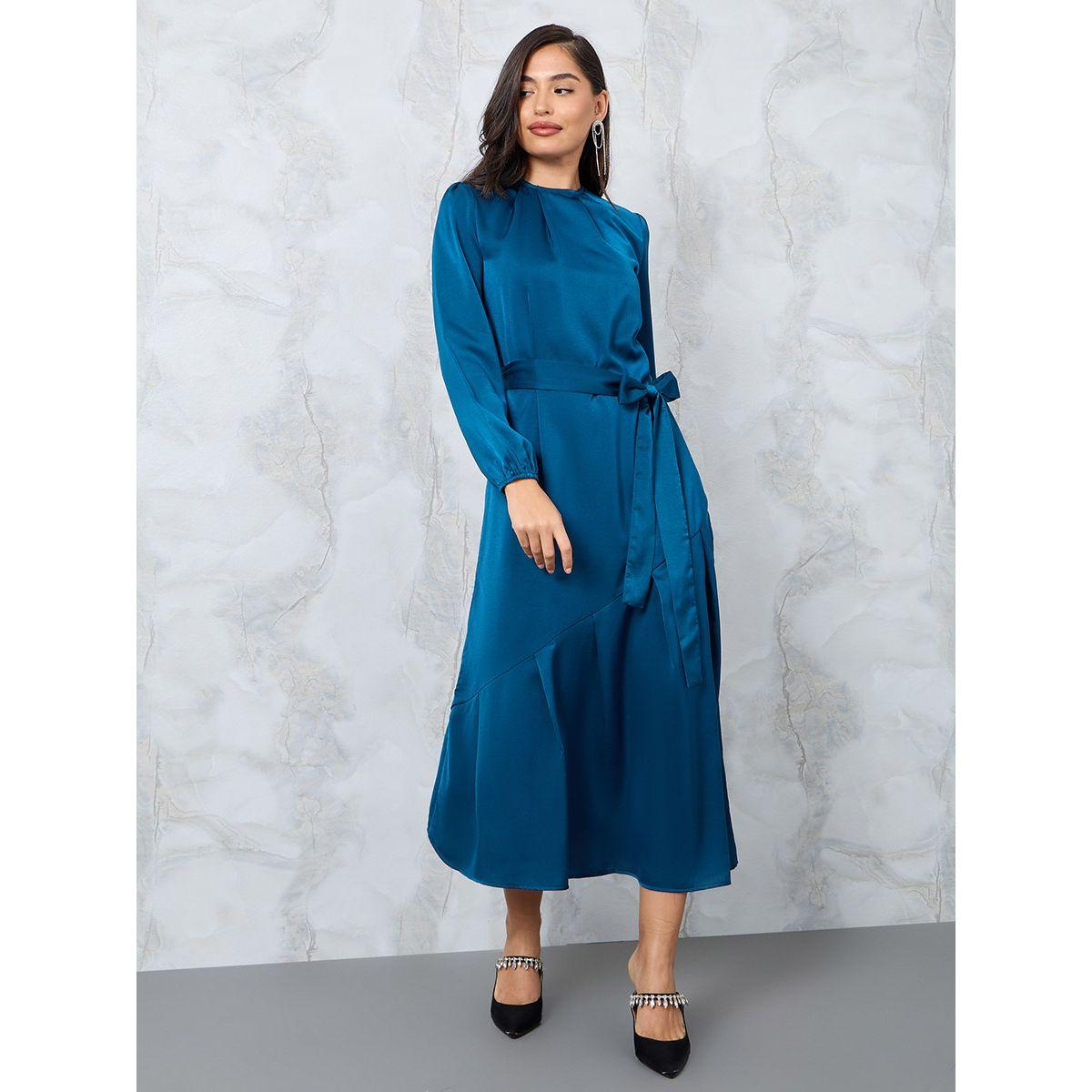 فستان طويل بحزام خصر-women-clothing-dresses-image-1