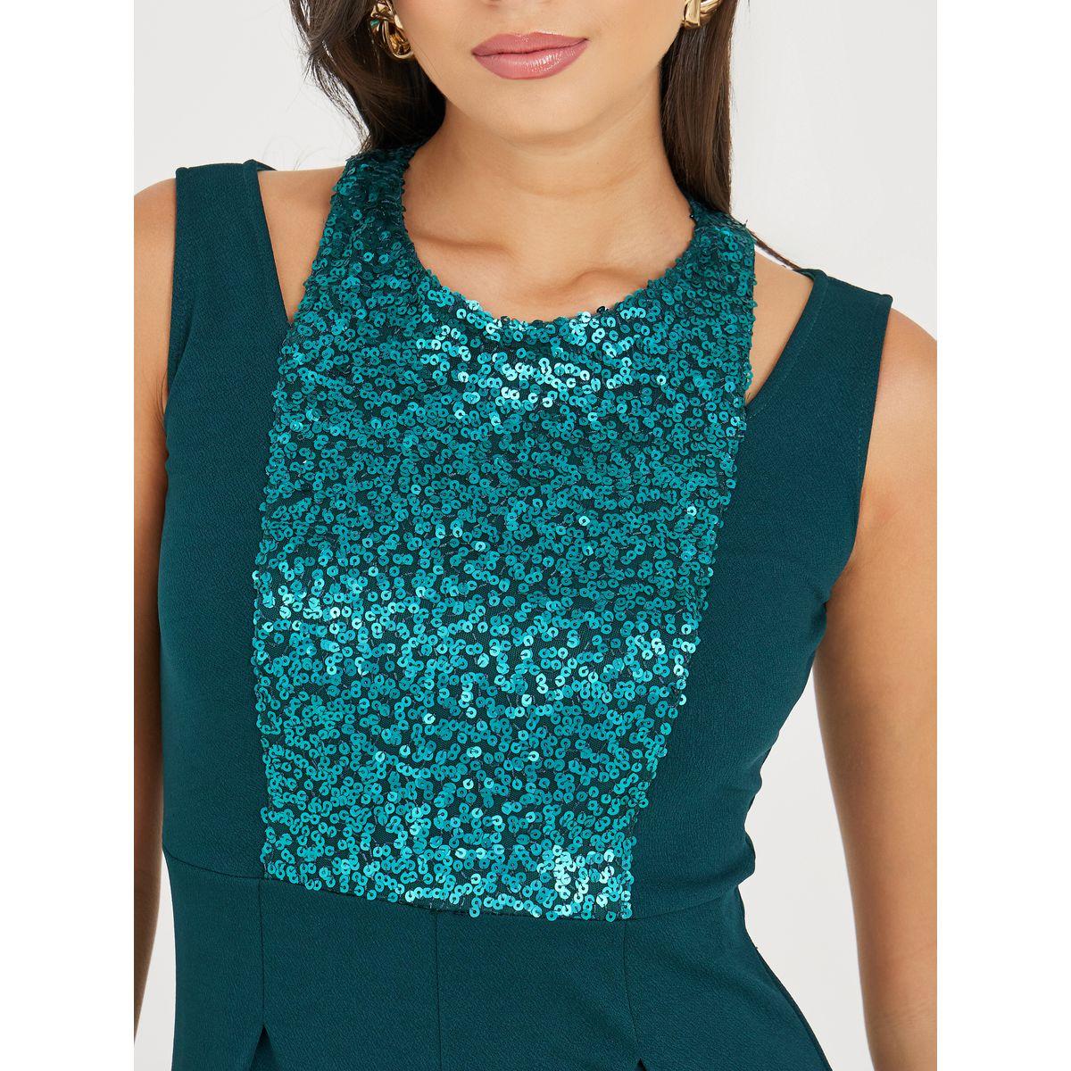 Styli Wide Leg Sequined Jumpsuit with Cut-Out Detail-women-clothing-jumpsuits-image-3