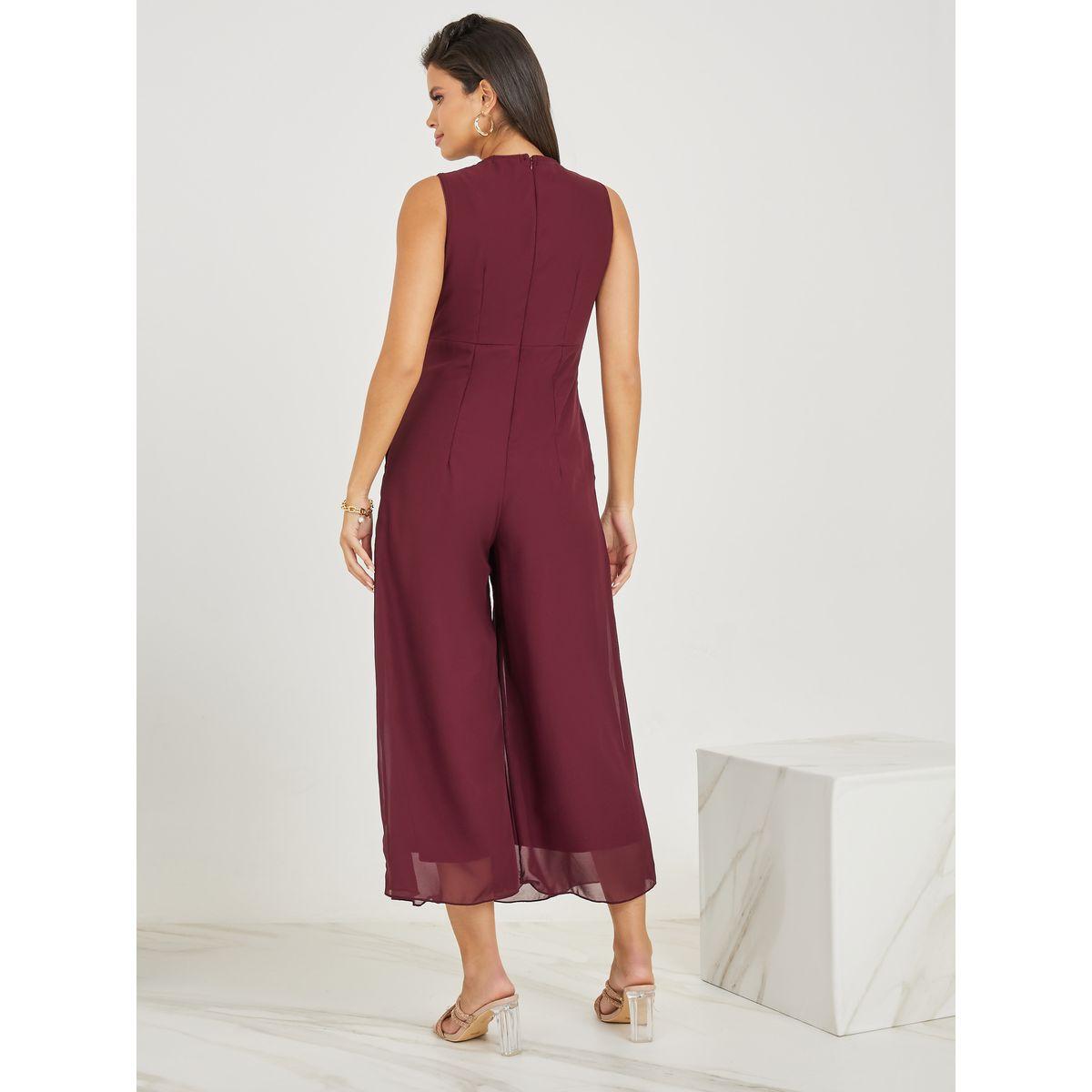 جمبسوت بأرجل واسعة وحزام-women-clothing-jumpsuits-image-4