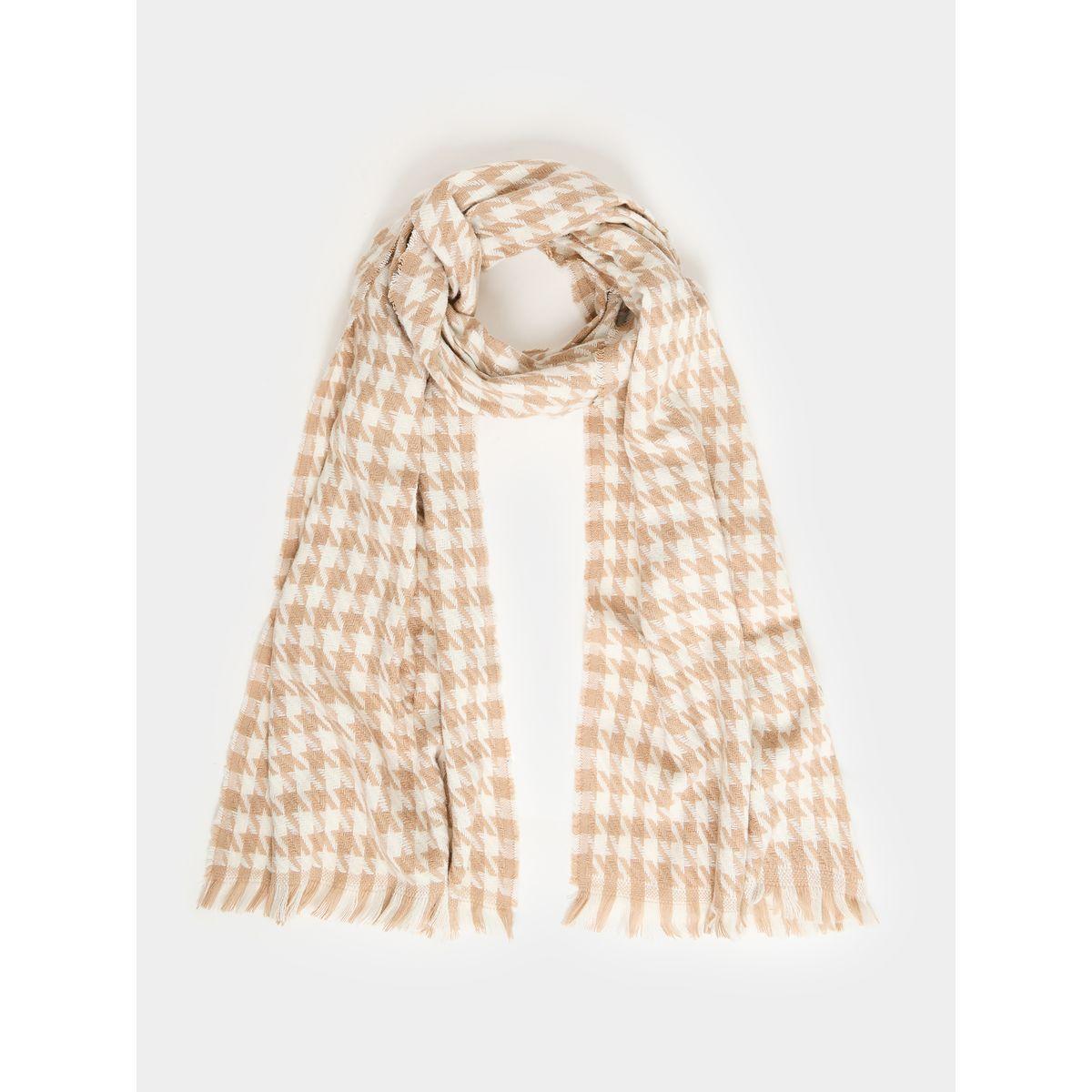 وشاح مطبع بنمط مربعات-women-winterwear-scarves-image-1