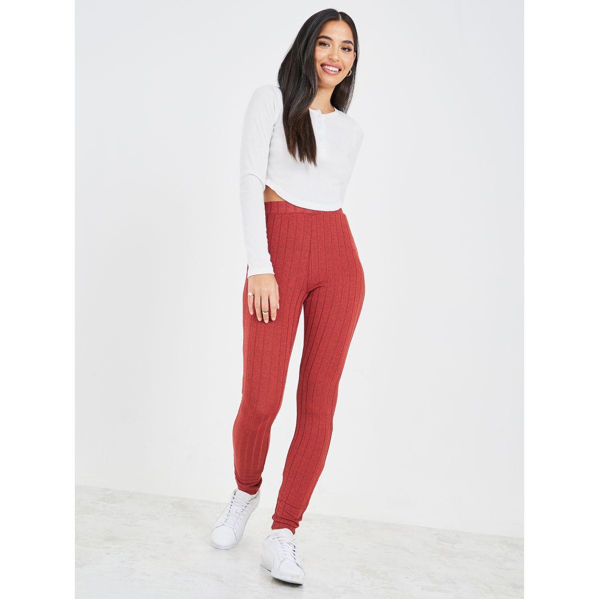 ليقنز بتفاصيل بارزة الملمس-women-clothing-bottoms-leggings-image-3