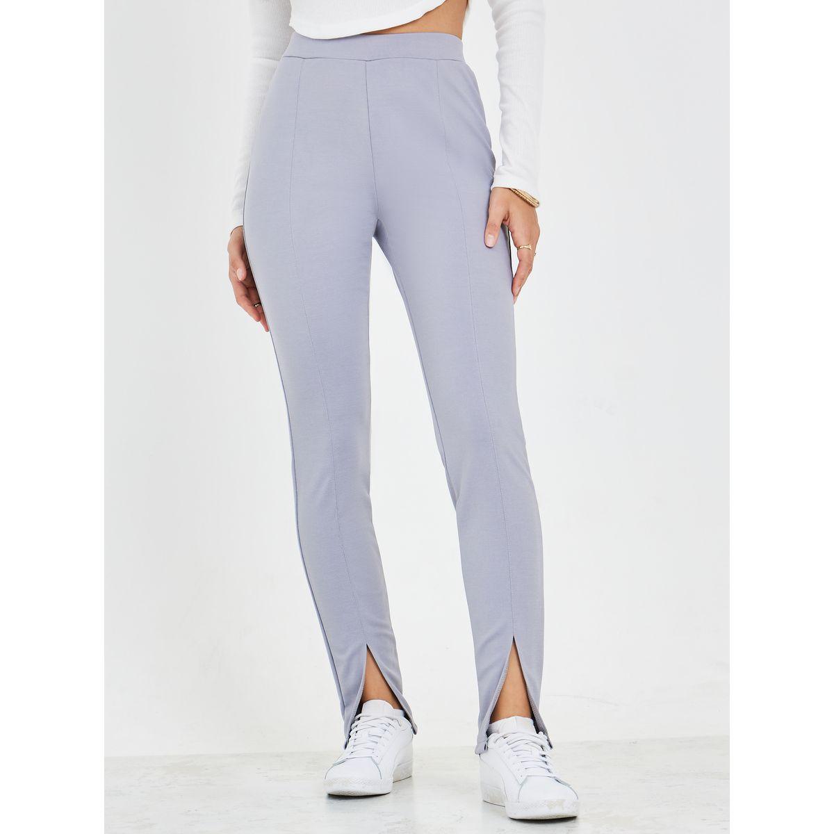 ليقنز بونتي بحافة مزينة بشق-women-clothing-bottoms-leggings-image-3