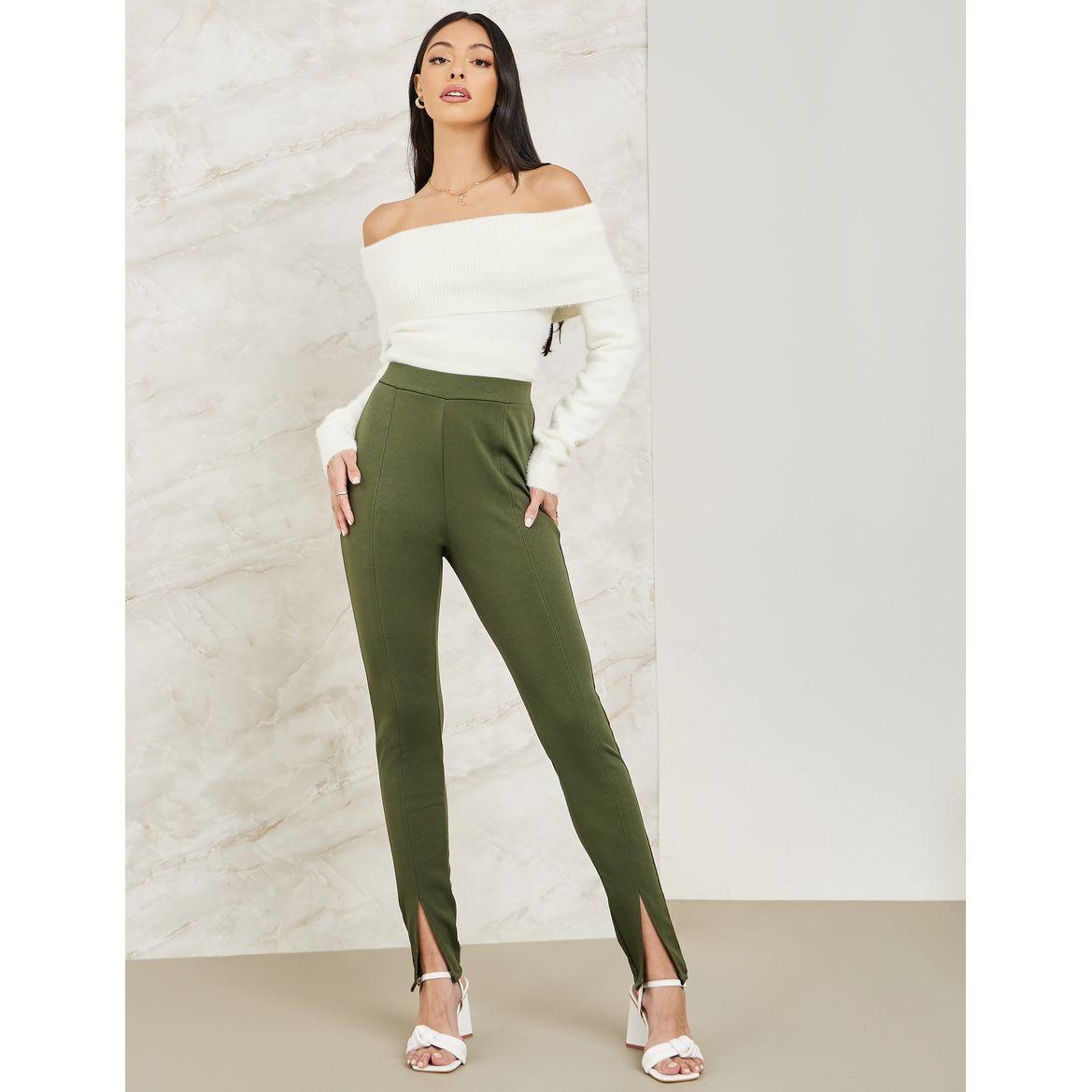 ليقنز بونتي بتفاصيل درزات-women-clothing-bottoms-leggings-image-2