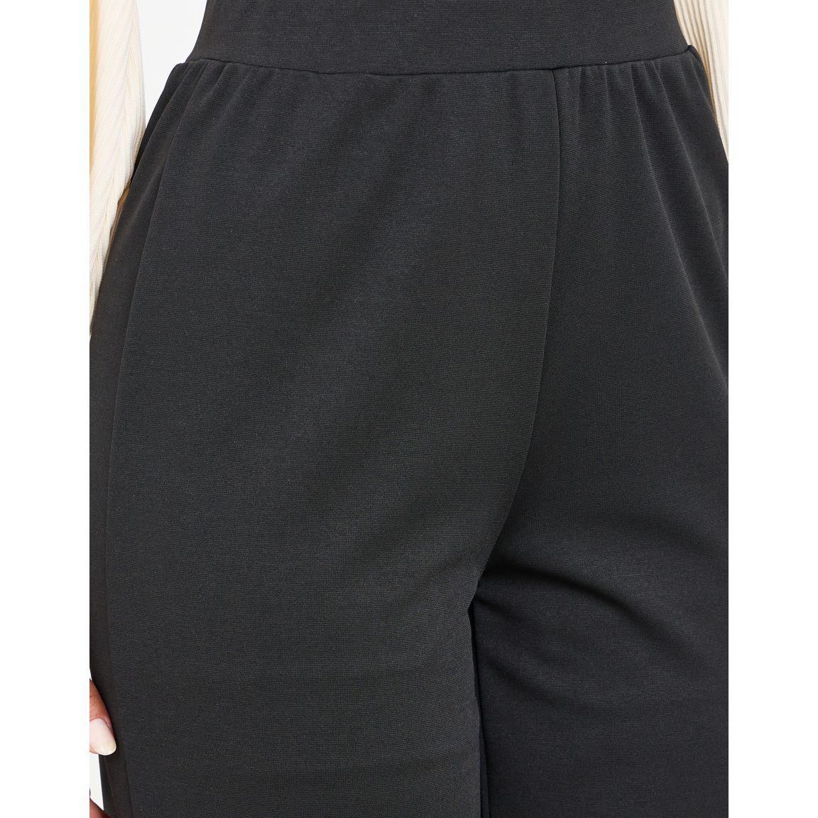 Styli Straight Fit Solid Ponte Tregging-women-clothing-bottoms-leggings-image-3