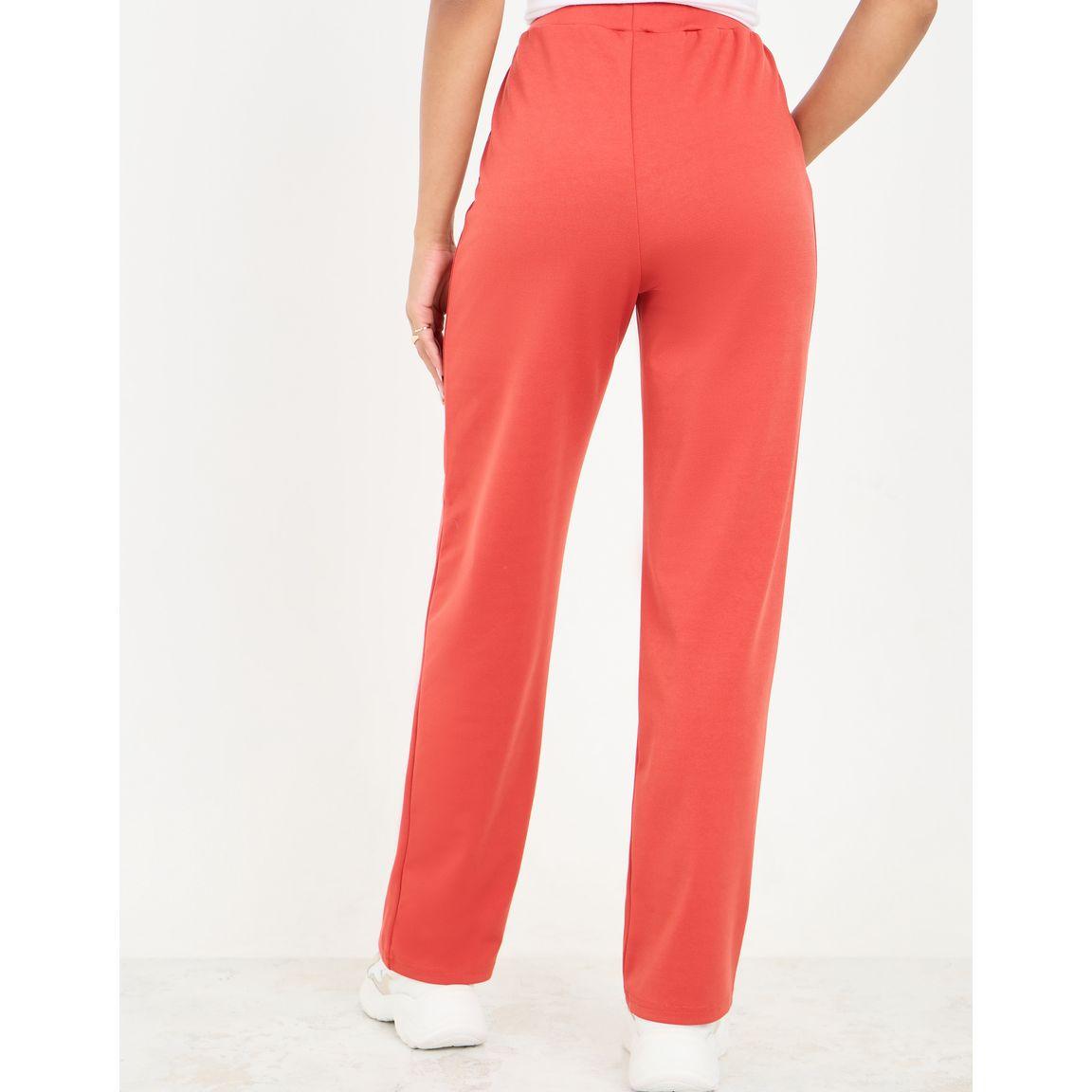 Styli Straight Fit Solid Ponte Tregging-women-clothing-bottoms-leggings-image-4