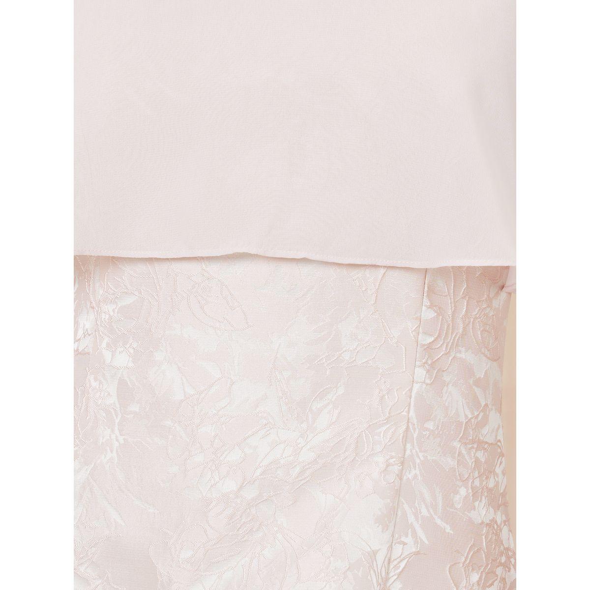 فستان طويل بتفاصيل جاكار واكمام رداء-women-clothing-dresses-image-3