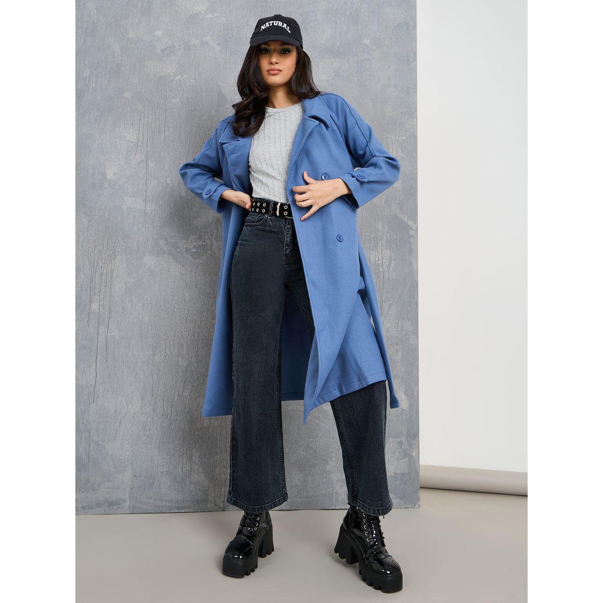 معطف بصفين أزرار ورباط خصر-women-clothing-coatsandjackets-coats-image-1