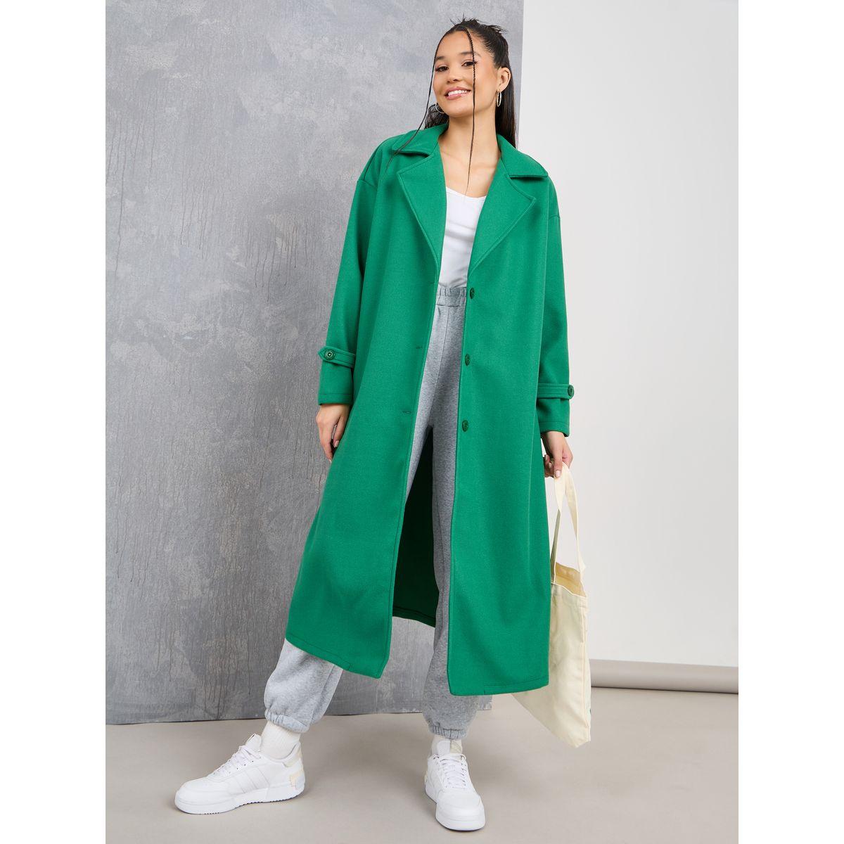 Styli Oversized Lapel Collar Button Up Overcoat-women-clothing-coatsandjackets-coats-image-1