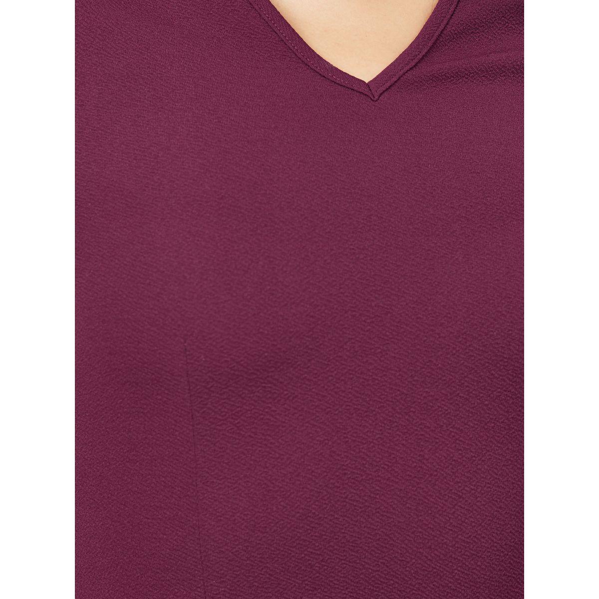 Styli Solid High-Low Hem A-Line Maxi Dress-women-clothing-dresses-image-3