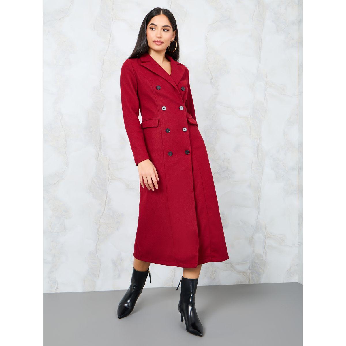 فستان ميدي مع جيوب بطية-women-clothing-dresses-image-1