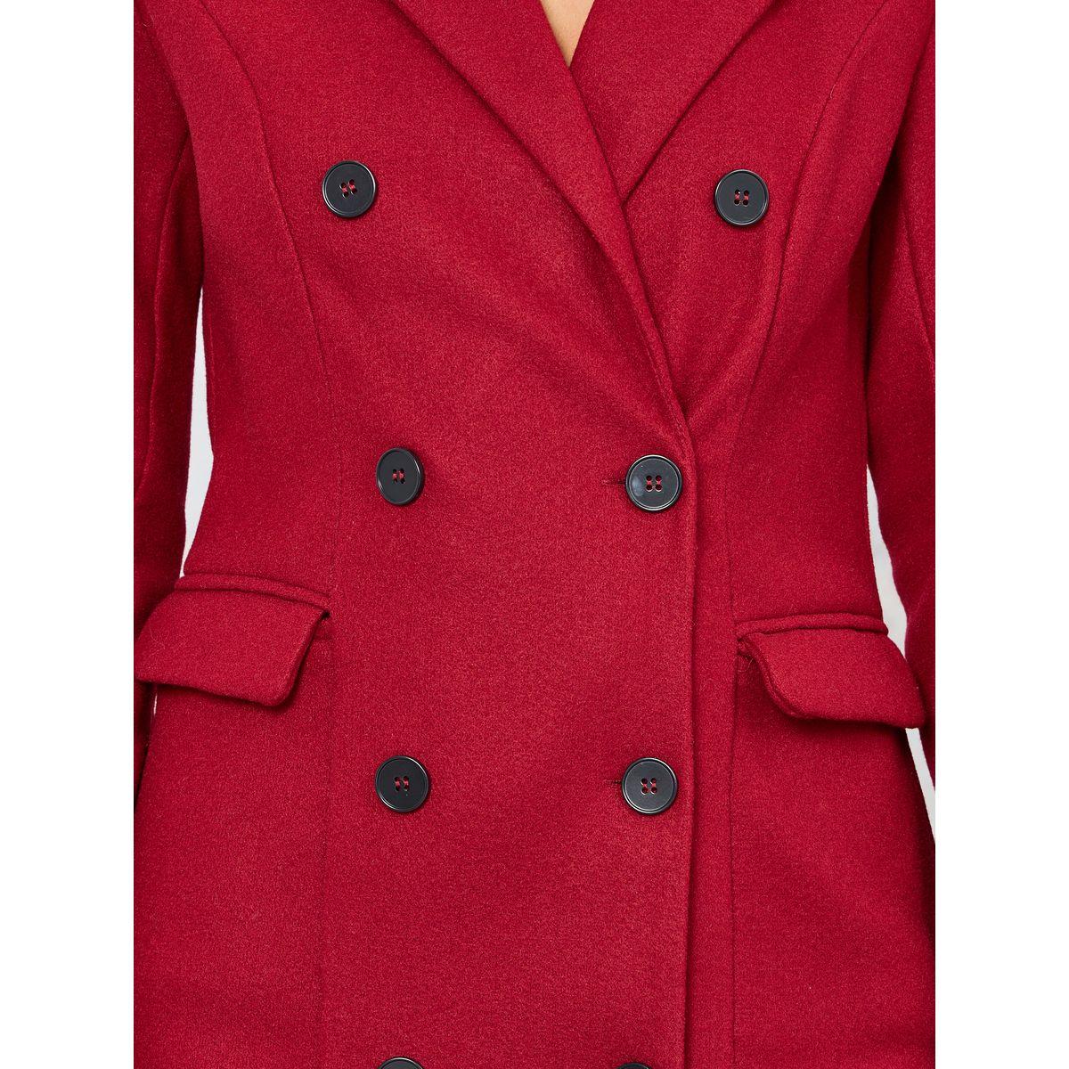 Styli Notch Lapel Blazer Midi Dress with Flap Pocket-women-clothing-dresses-image-3