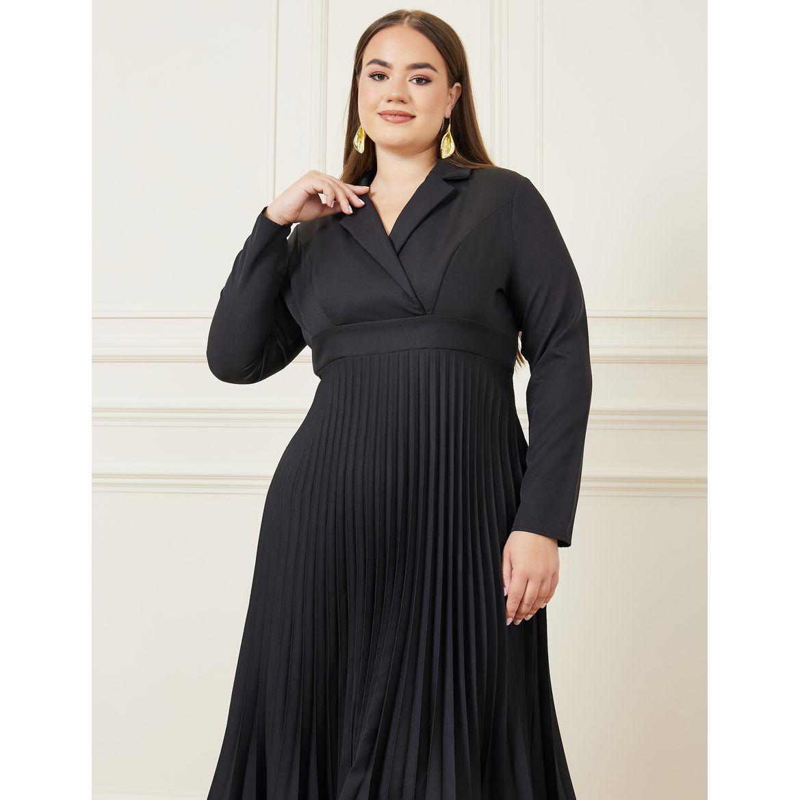 فستان ميدي بأكمام طويلة-women-clothing-dresses-image-4