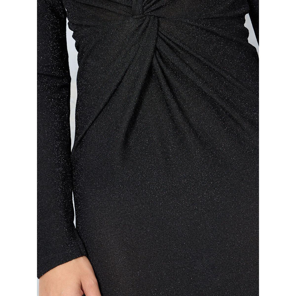 فستان طويل مزين بتفاصيل معقودة-women-clothing-dresses-image-3