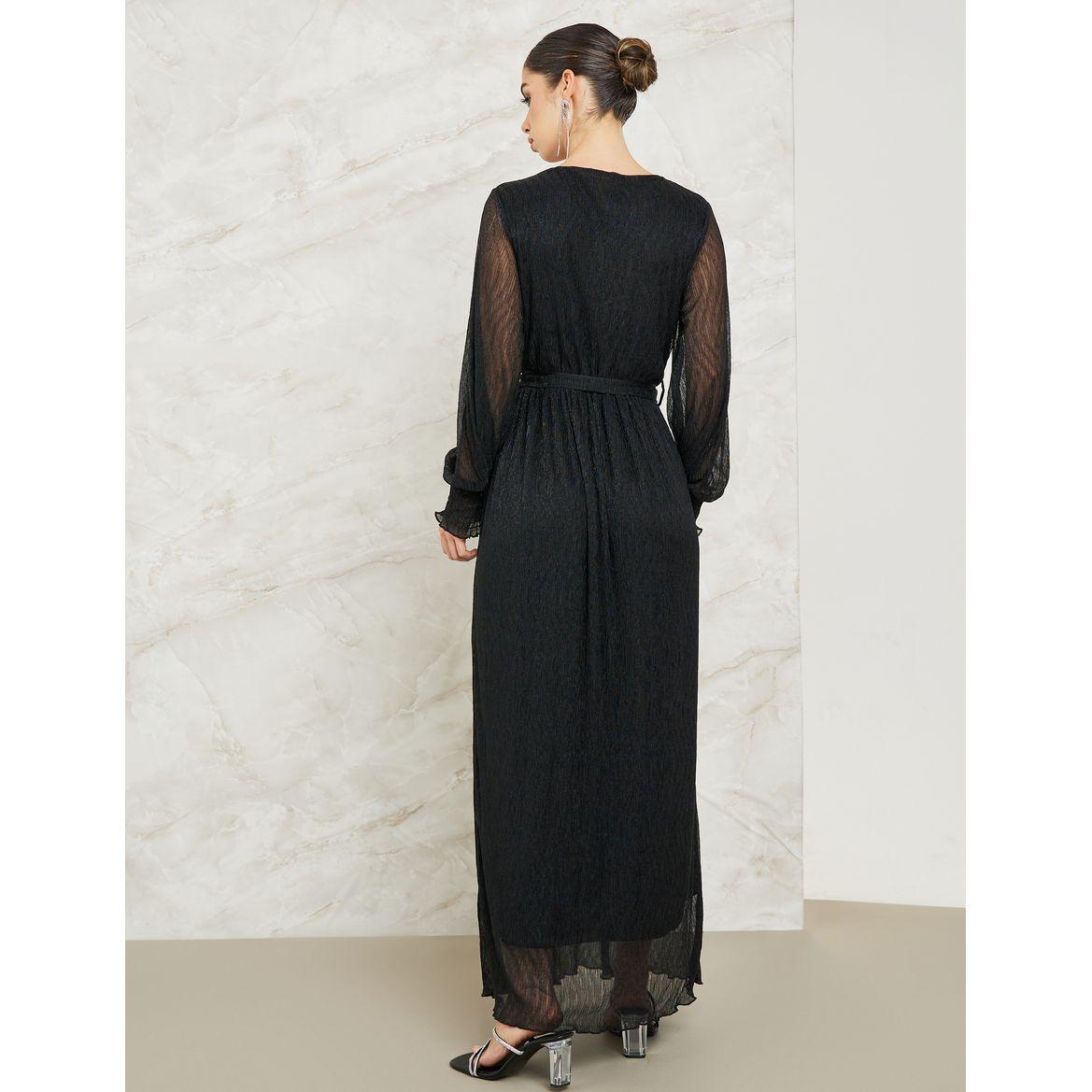 فستان طويل بأكمام واسعة-women-clothing-dresses-image-4
