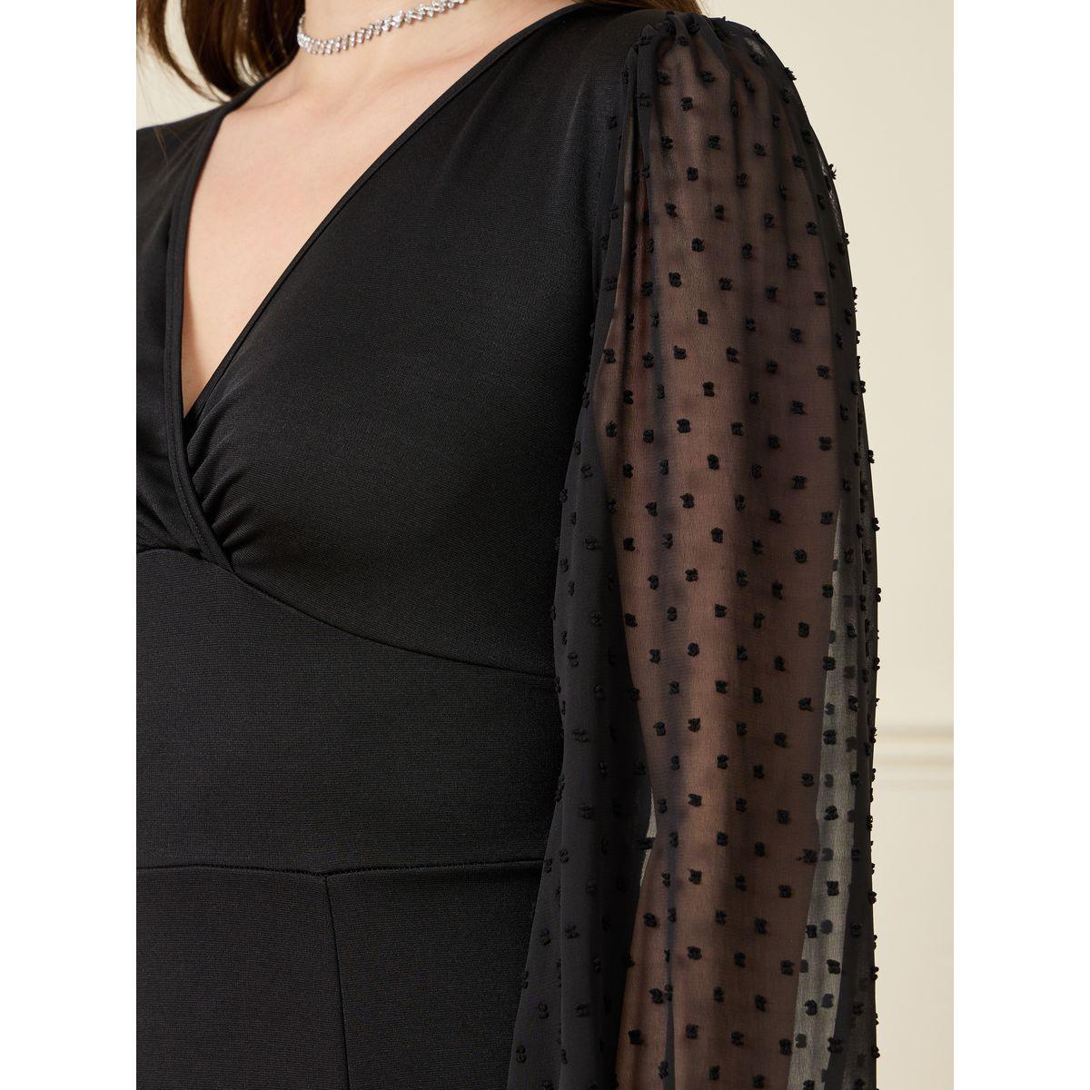 فستان طويل بأكمام منفوخة-women-clothing-dresses-image-4