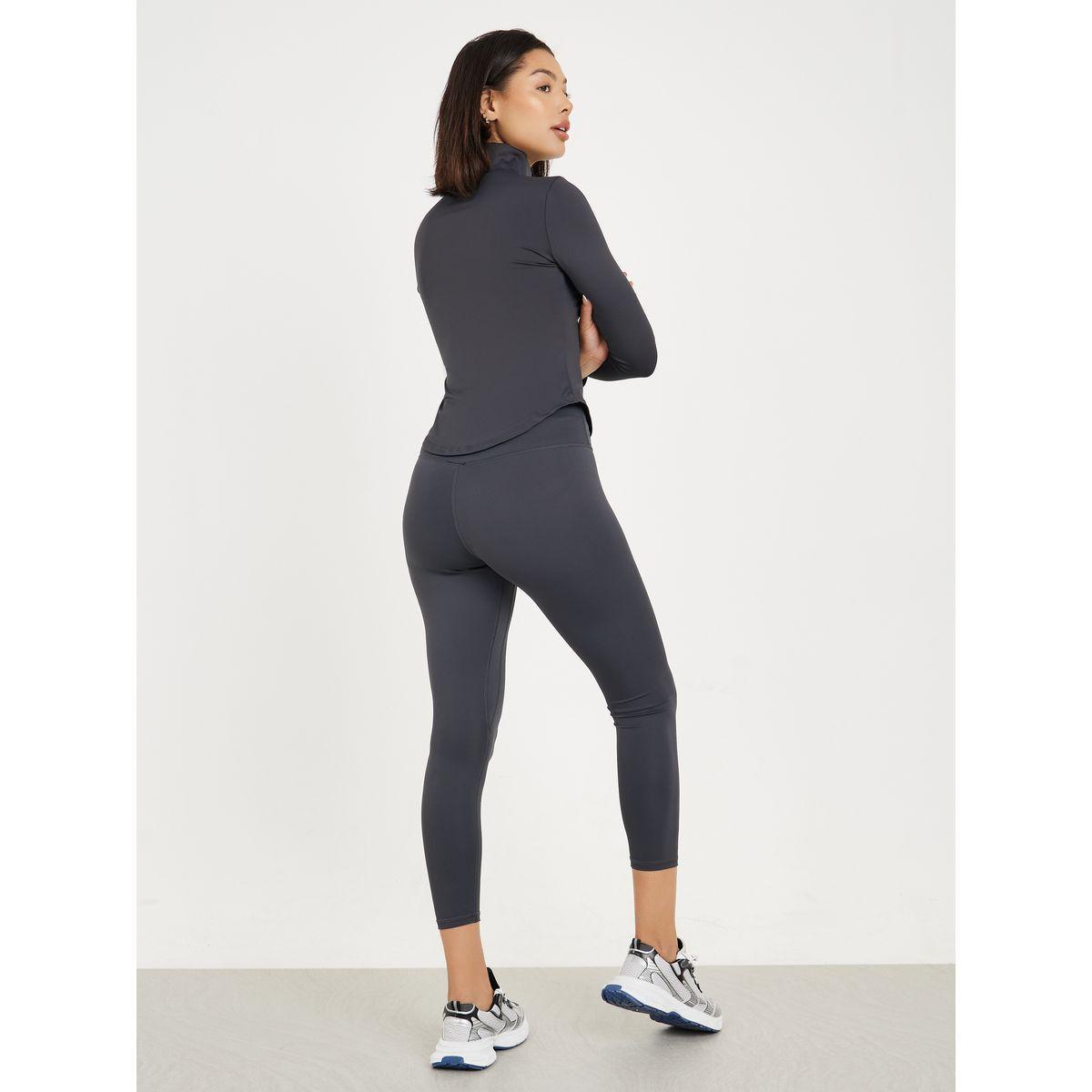 Styli Active Half Zip Up Long Sleeve Top & Leggings Set-women-clothing-sportswearandactivewear-trackpantsandtracksuits-image-5