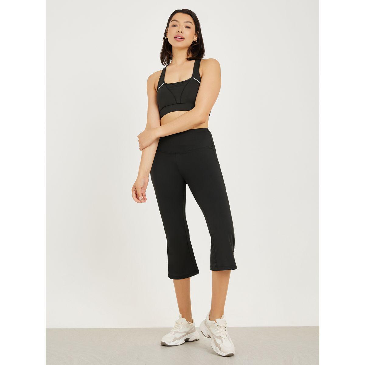 Styli Active Broad Waist Flared Capri-women-clothing-sportswearandactivewear-bottoms-image-2