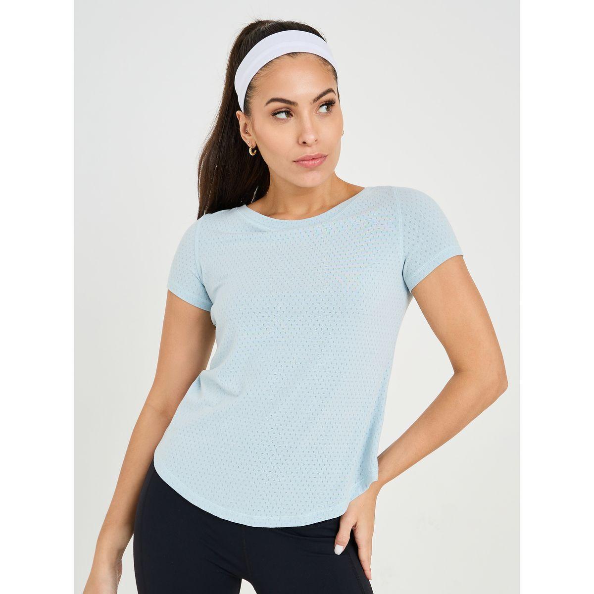 Styli Active Textured Over All Back String Hold Top-women-clothing-sportswearandactivewear-tshirtsandvests-image-3