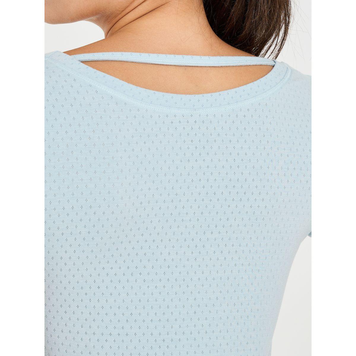 Styli Active Textured Over All Back String Hold Top-women-clothing-sportswearandactivewear-tshirtsandvests-image-5
