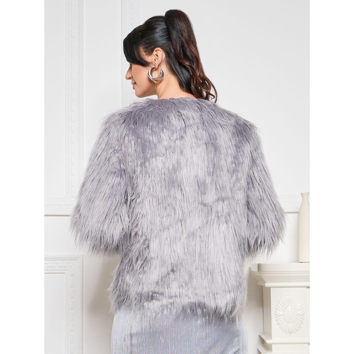 Styli Limited Faux Fur Long Sleeve Coat-women-winterwear-coatsandjackets-jackets-image-5
