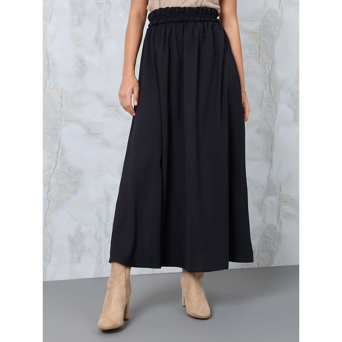 تنورة طويلة بخصر مطاطي-women-clothing-bottoms-skirts-image-2