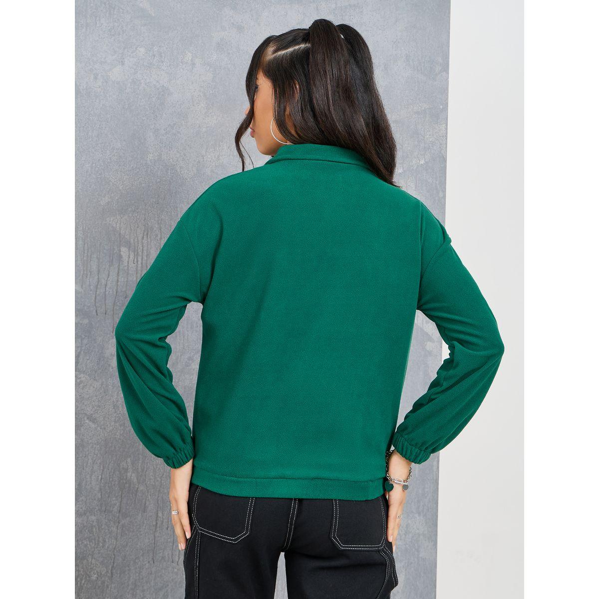 سويت شيرت فليس سادة-women-winterwear-hoodiesandsweatshirts-sweatshirts-image-4