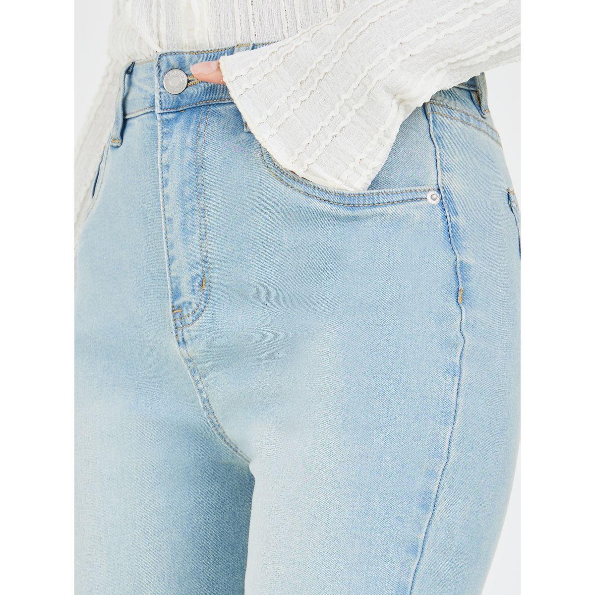 Styli High Rise Slim Fit Jeans with Slit Hem-women-clothing-bottoms-jeans-image-3