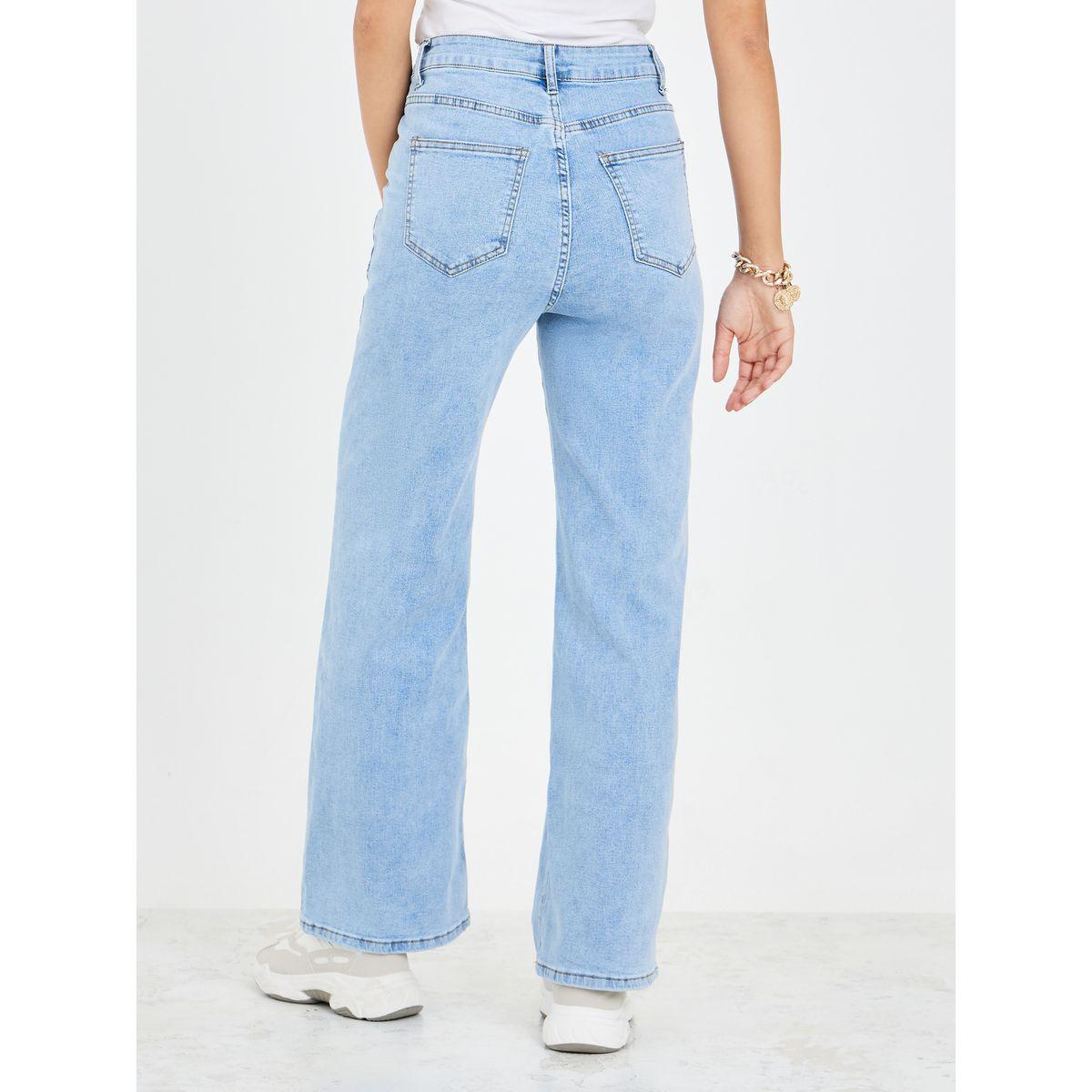 جينز بقصة أرجل واسعة-women-clothing-bottoms-jeans-image-4