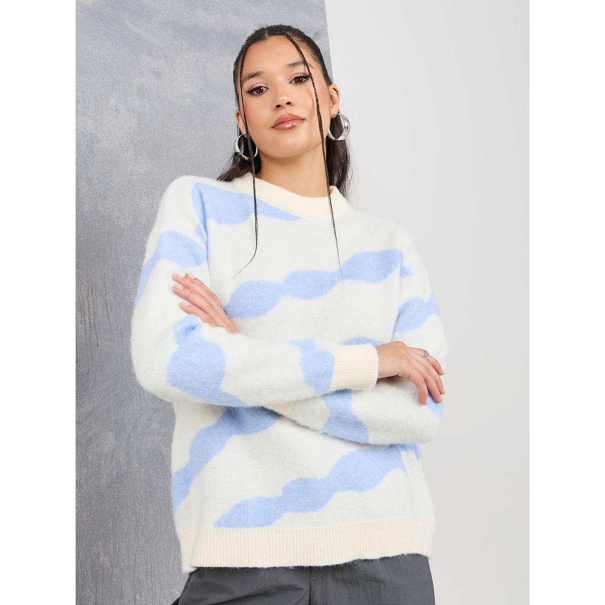Styli Regular Fit Colorblock Sweater-women-clothing-cardigansandjumpers-jumpers-image-1