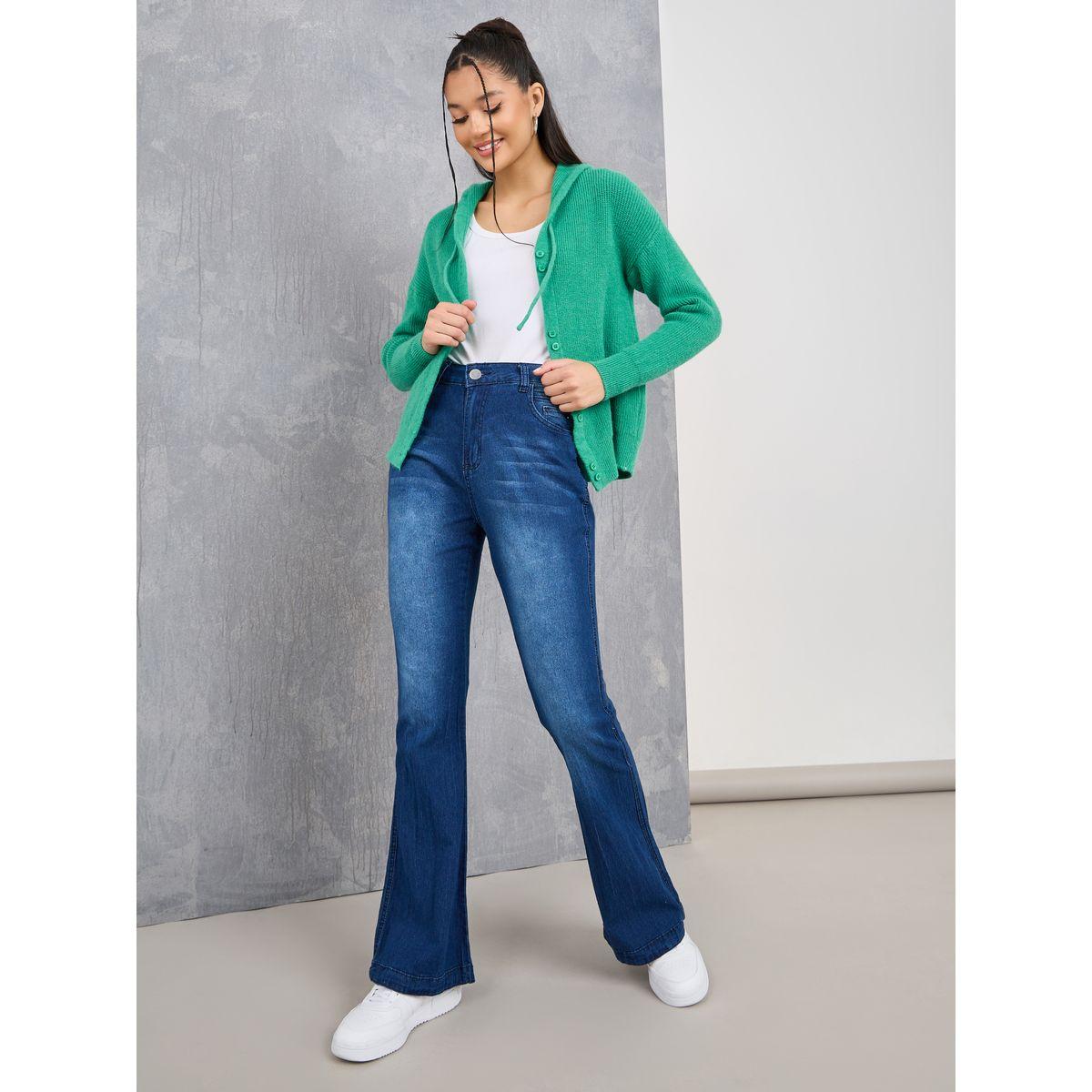 Styli Solid Button Up Hooded Cardigan-women-winterwear-cardigansandjumpers-cardigans-image-2
