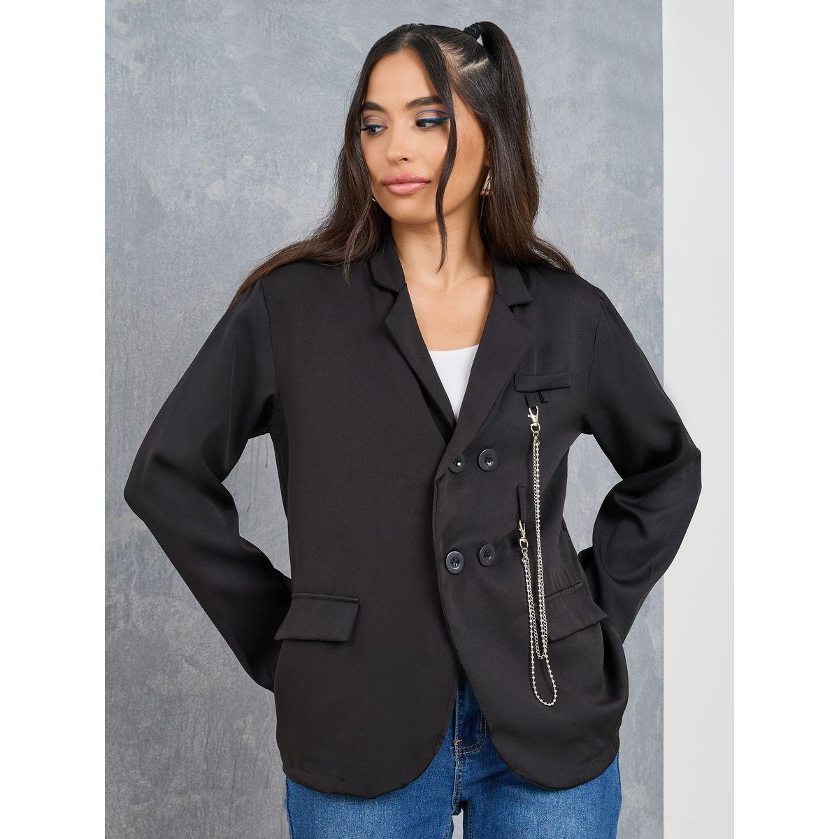 بليزر مزين بسلسلة قابلة للفصل-women-clothing-coatsandjackets-blazers-image-5