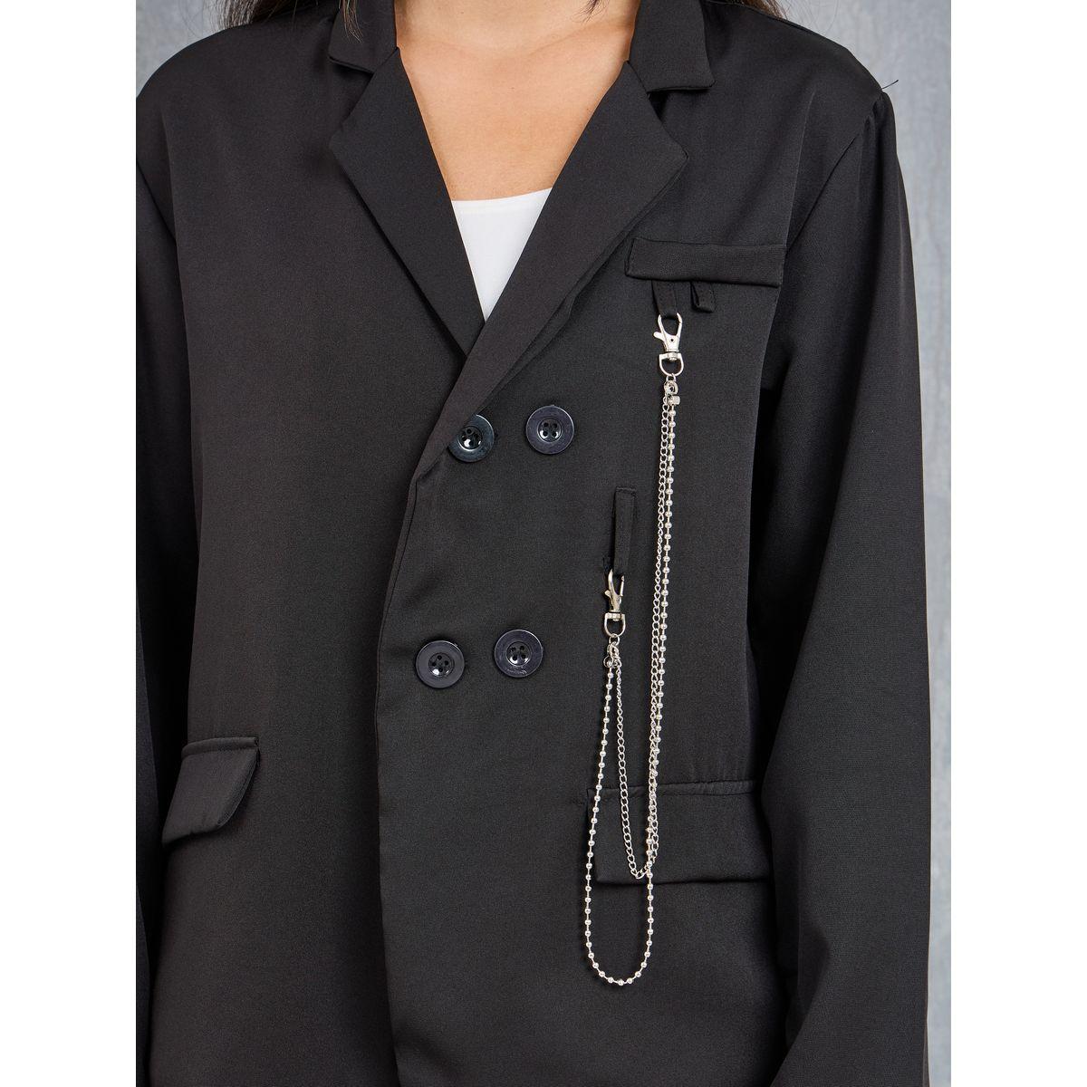 بليزر مزين بسلسلة قابلة للفصل-women-clothing-coatsandjackets-blazers-image-2
