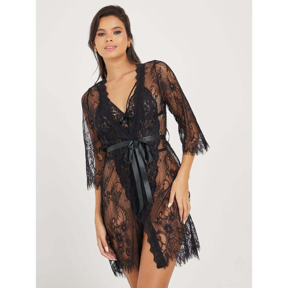 مجموعة من ( روب + بودي سوت )-women-clothing-lingerie-corsets-image-3