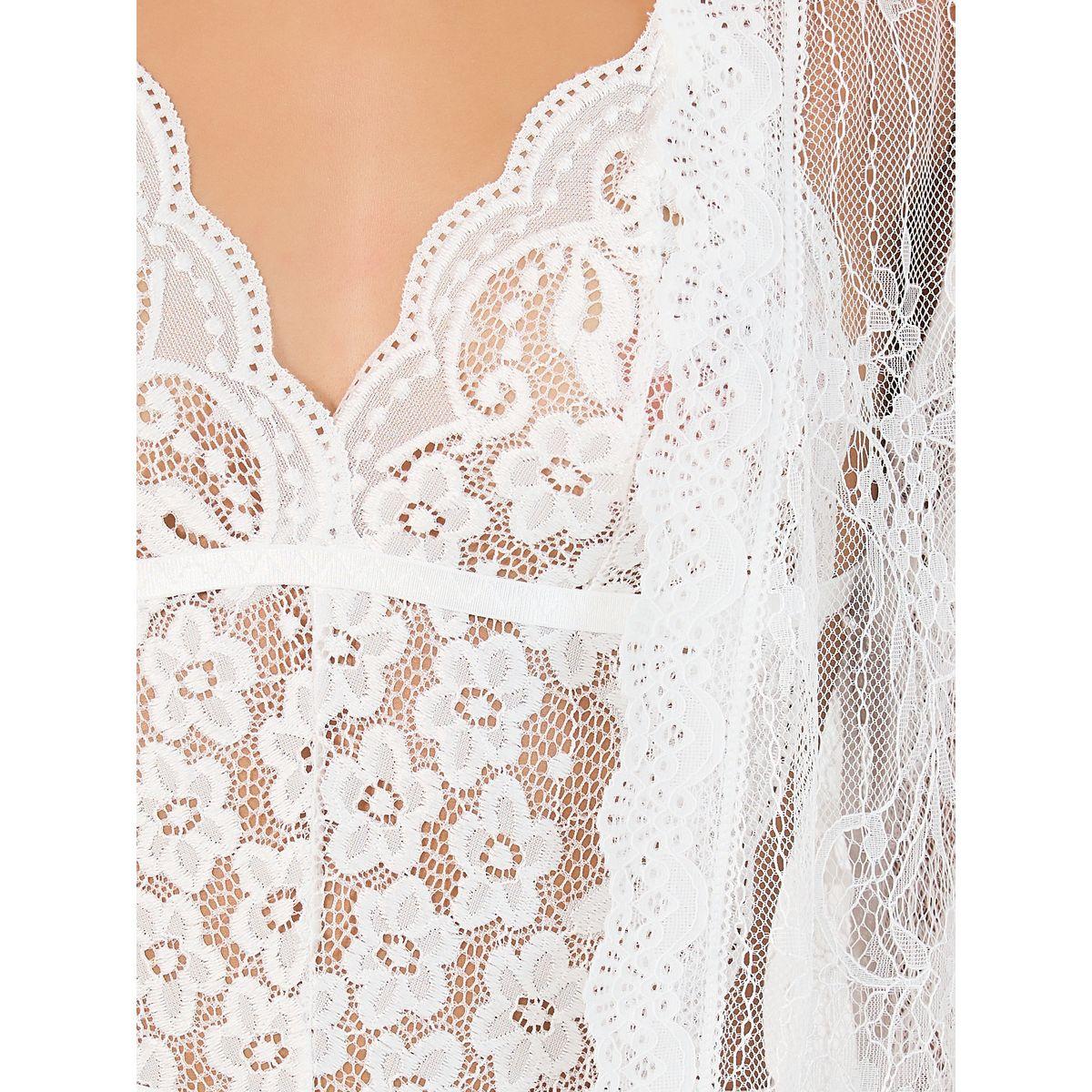 مجموعة من روب وبودي سوت بتفاصيل دانتيل-women-clothing-lingerie-corsets-image-2
