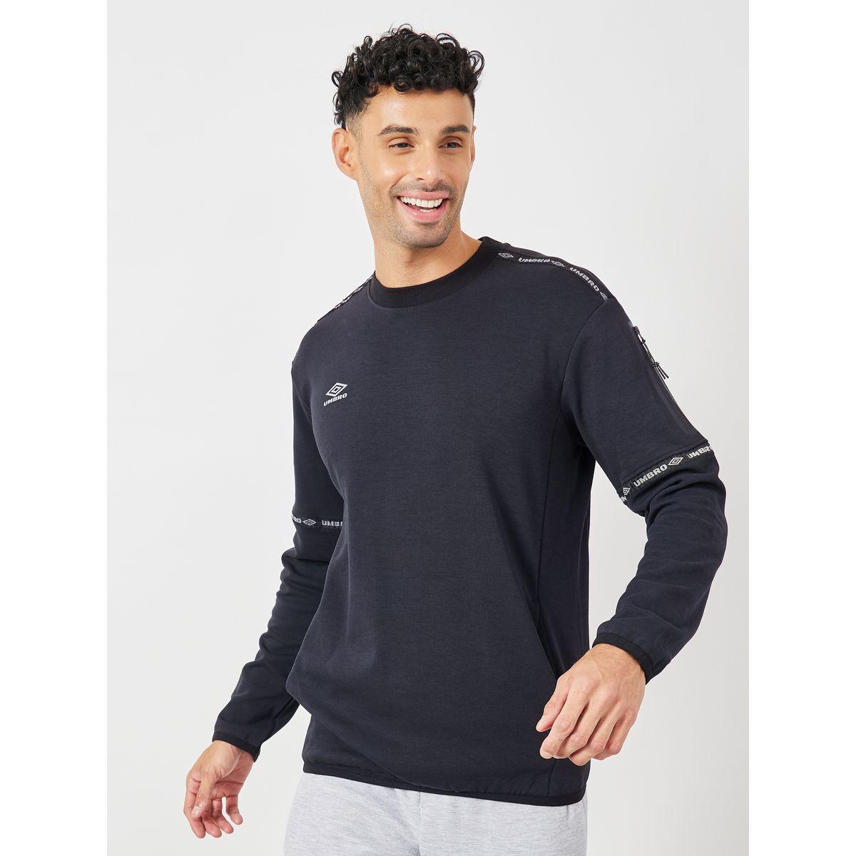 Logo Taping Detail Tech Sweatshirt-men-winterwear-hoodiesandsweatshirts-image-1