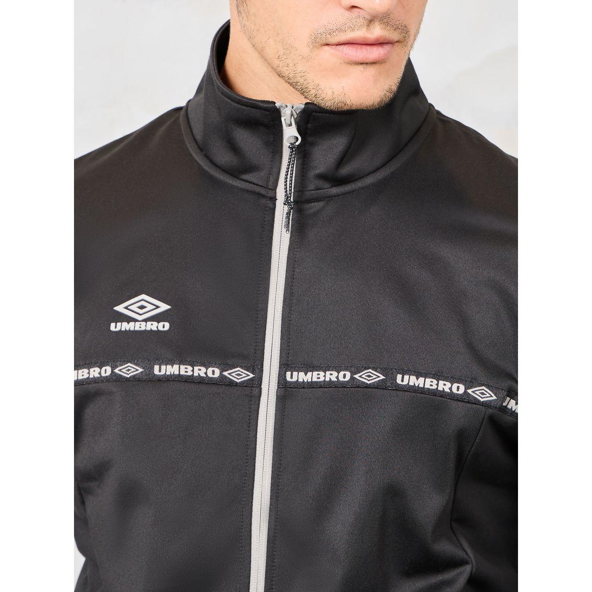 Logo Taping Detail Full Zip Sweatshirt-men-winterwear-hoodiesandsweatshirts-image-4