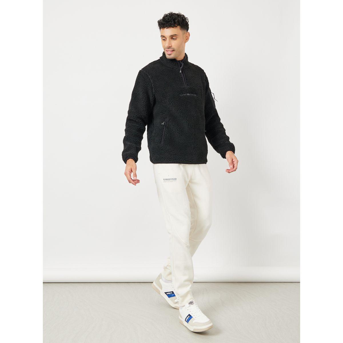 Utility 1/4 Zip Fleece Sweatshirt-men-winterwear-hoodiesandsweatshirts-image-2