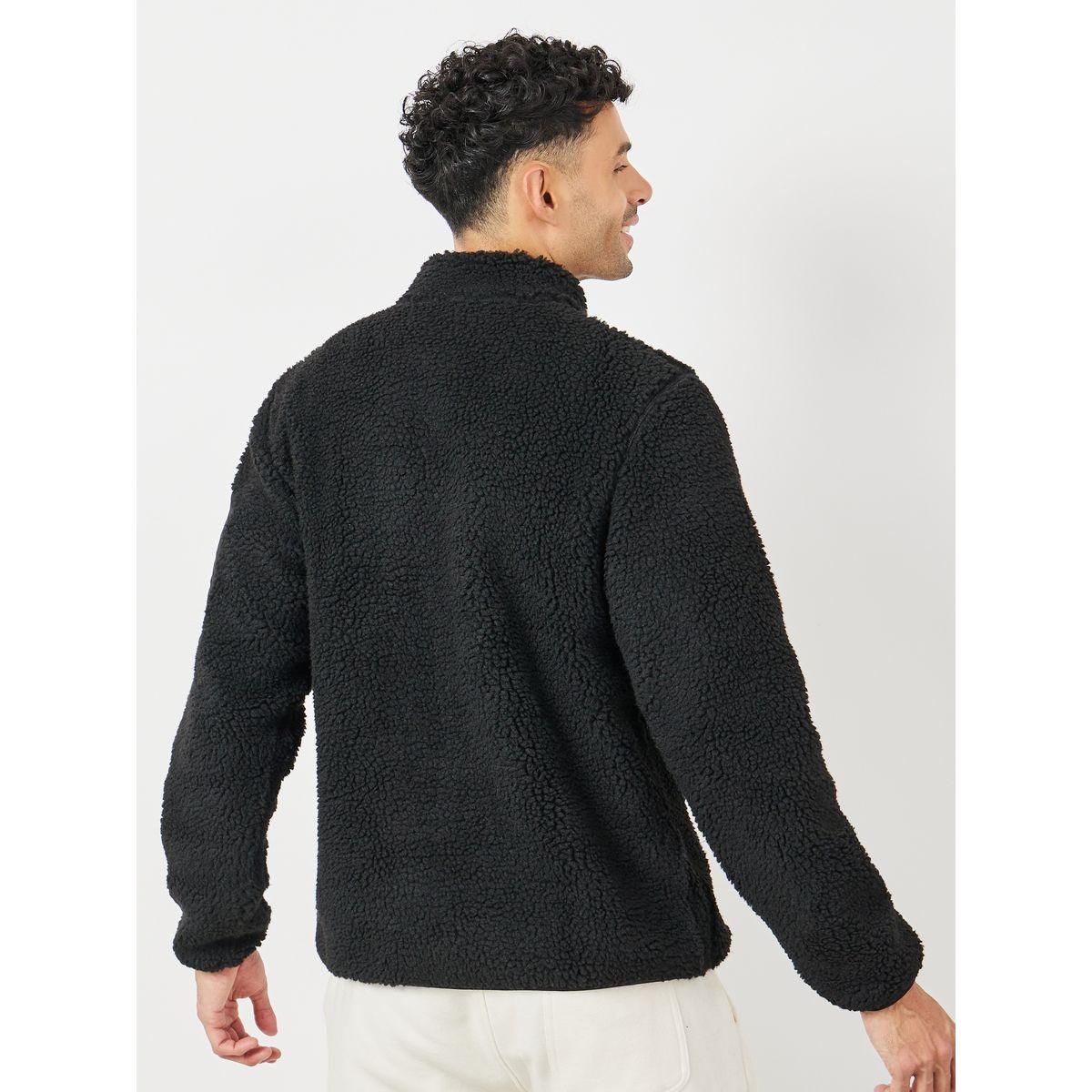 Utility 1/4 Zip Fleece Sweatshirt-men-winterwear-hoodiesandsweatshirts-image-6