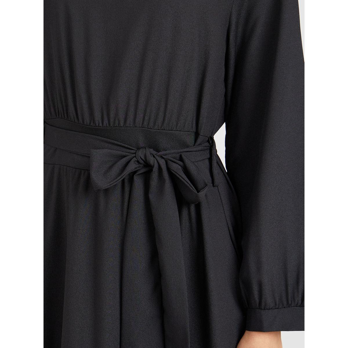فستان طويل مع حزام خصر-women-clothing-dresses-image-3