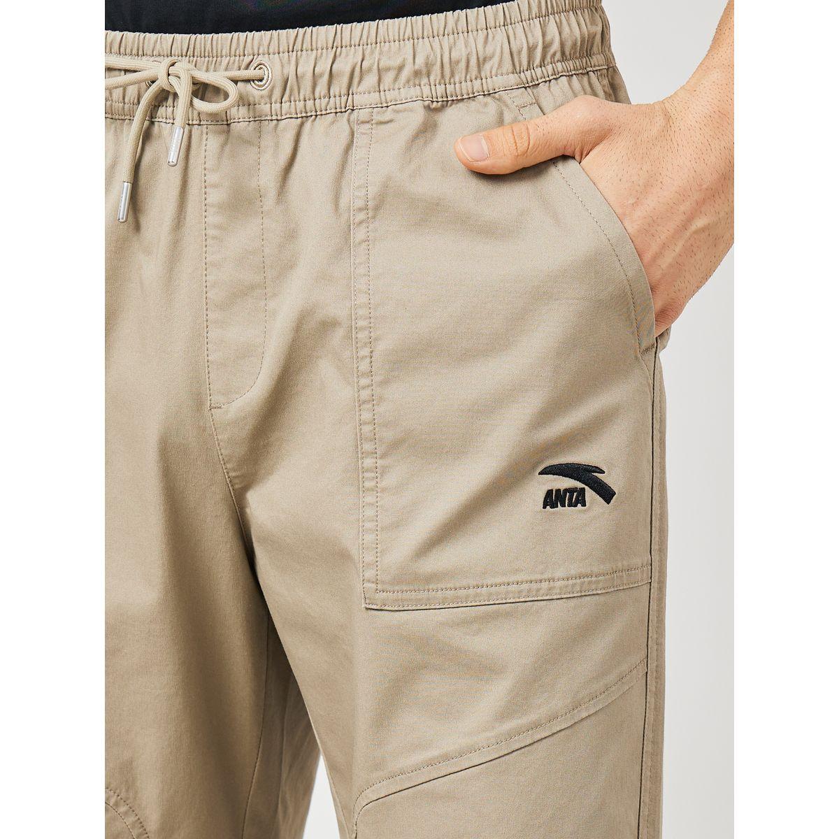 Casual Knit Cuffed Pants with Side Pocket-men-clothing-bottoms-joggers-image-3