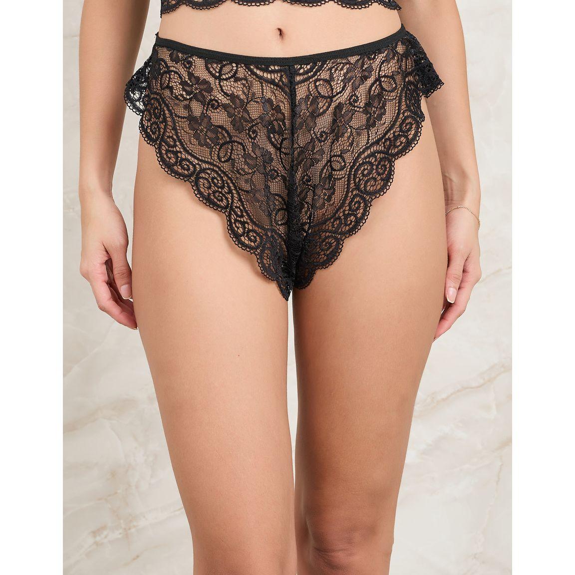 مجموعة من 4 ( سروال برازيلي، صدرية، شورت، روب )-women-clothing-lingerie-lingeriesets-image-6