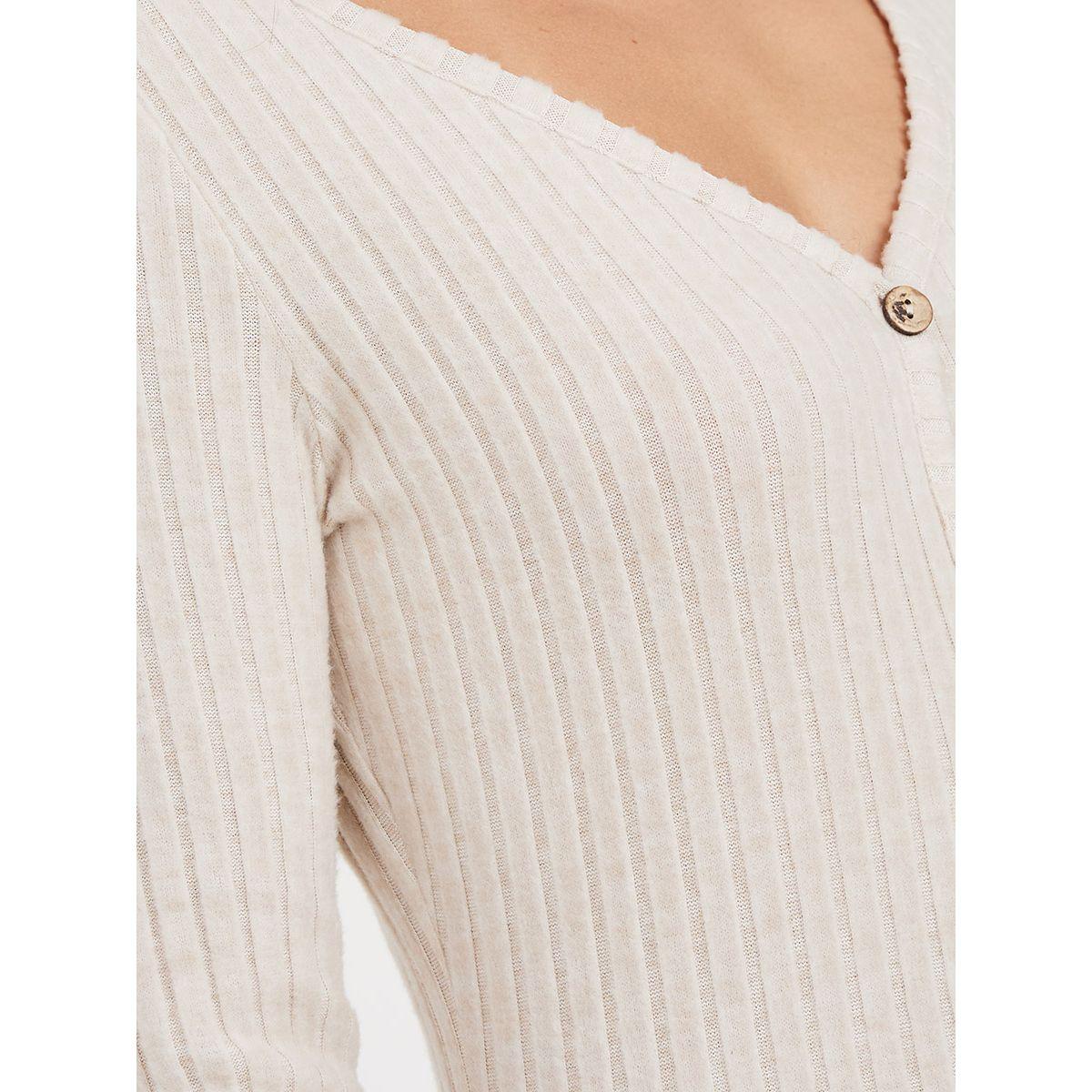 فستان طويل بتفاصيل مضلعة وأزرار-women-clothing-dresses-image-3