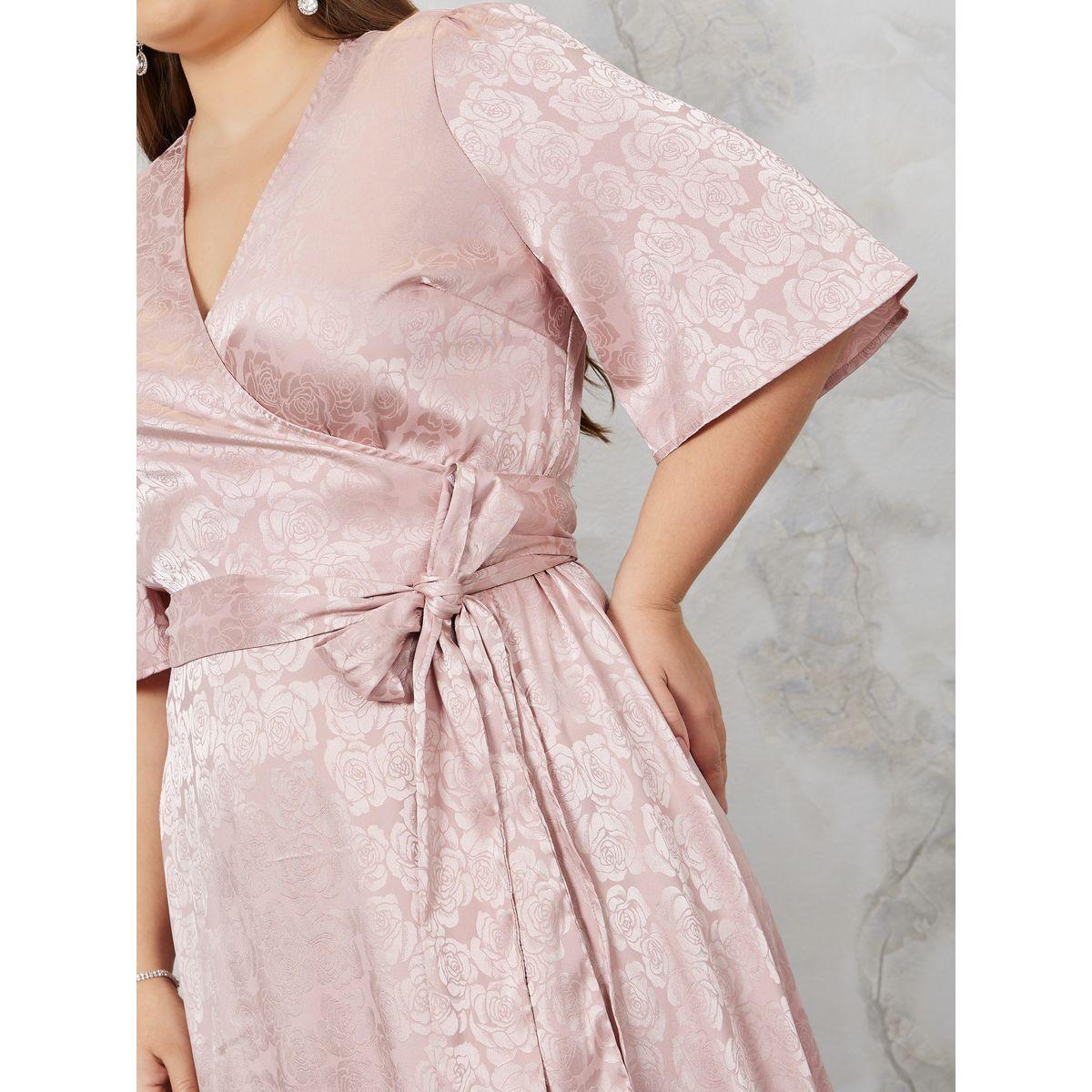 فستان ميدي بنمط لف-women-clothing-dresses-image-3