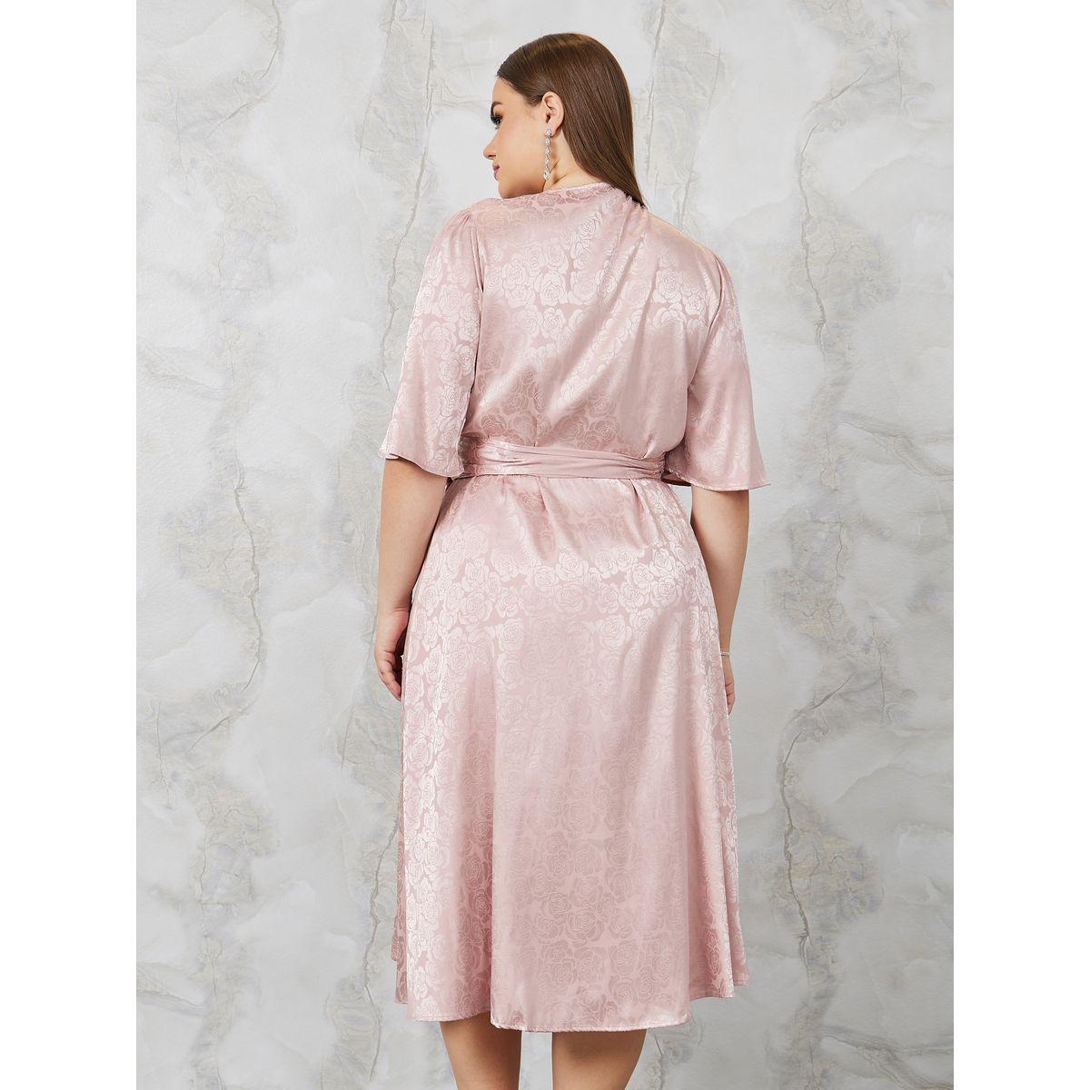 فستان ميدي بنمط لف-women-clothing-dresses-image-4