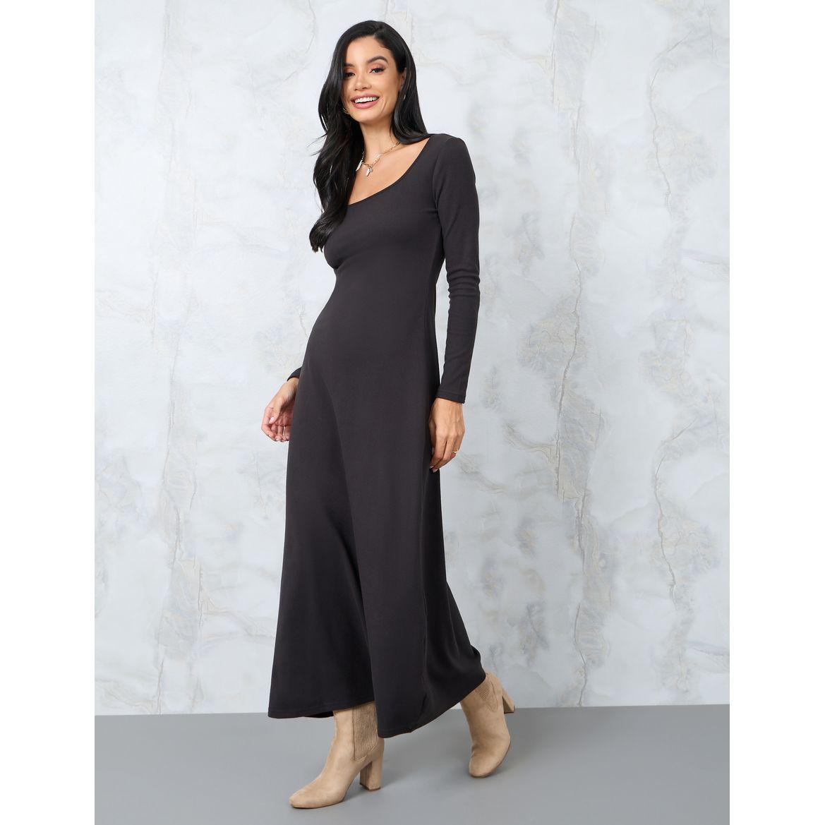 Styli Square Neck A-Line Maxi Dress-women-clothing-dresses-image-5